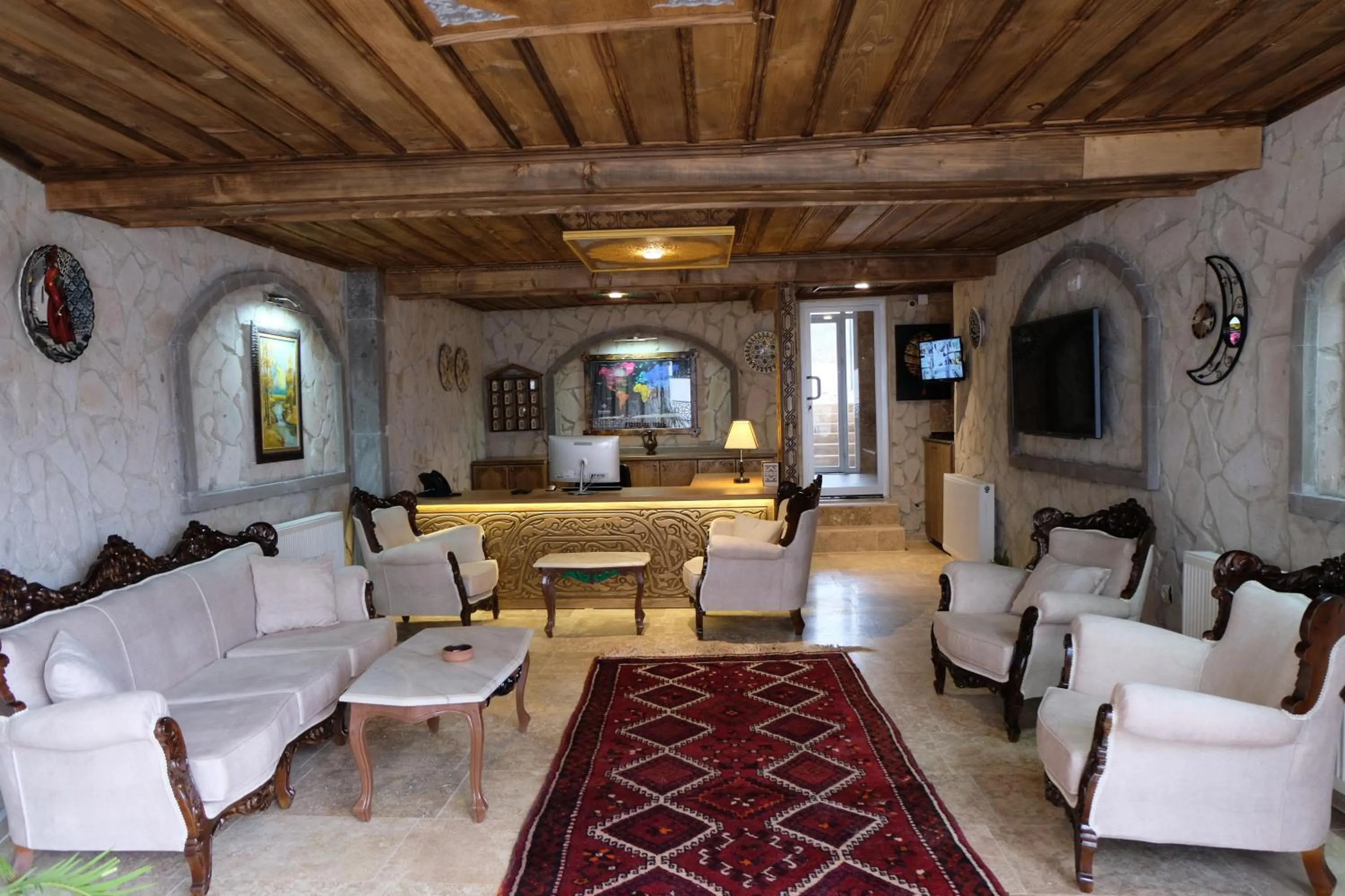 Lobby or reception in Grand Elite Cave Suites