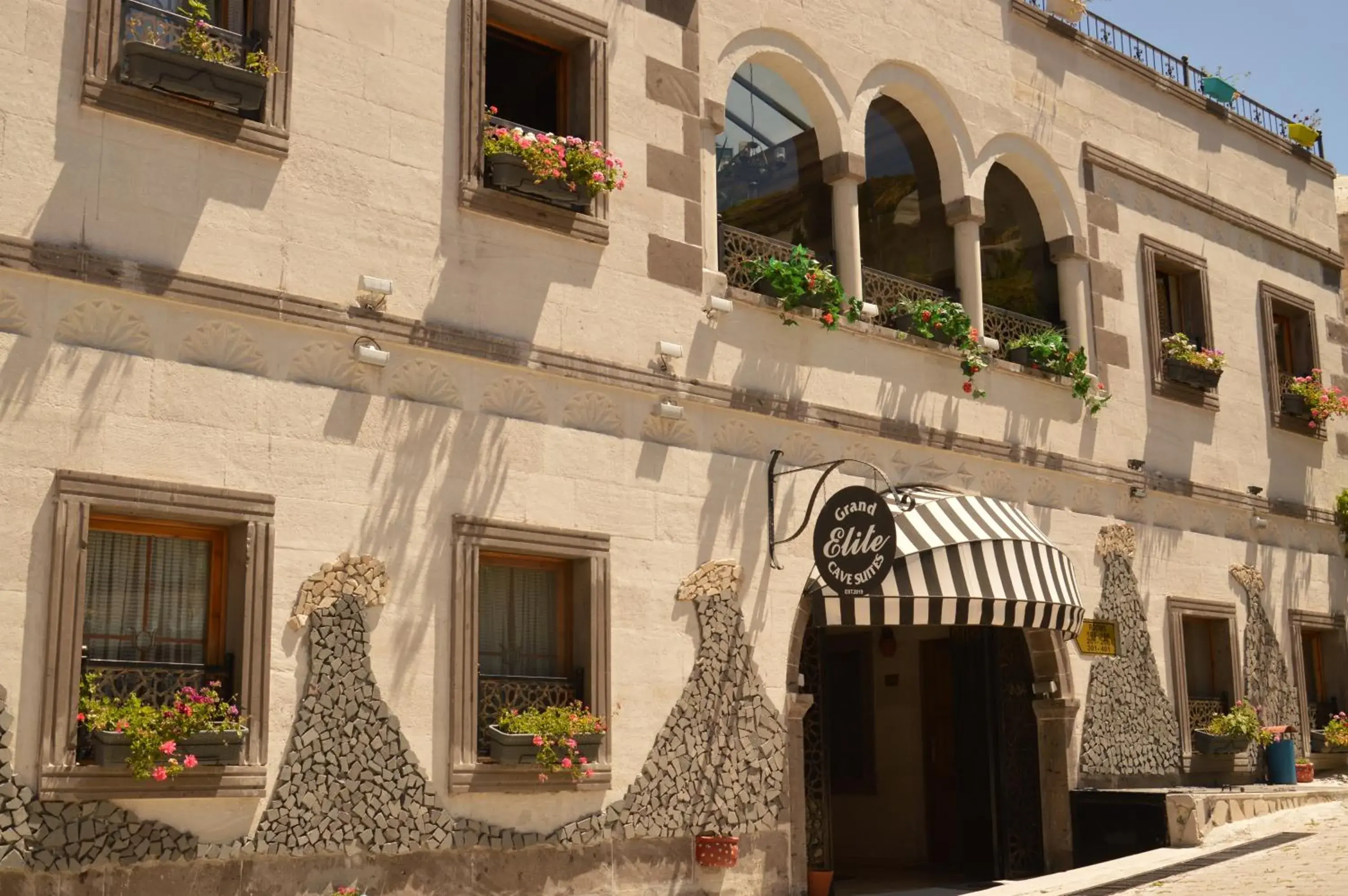 Property building in Grand Elite Cave Suites Property building in Grand Elite Cave Suites