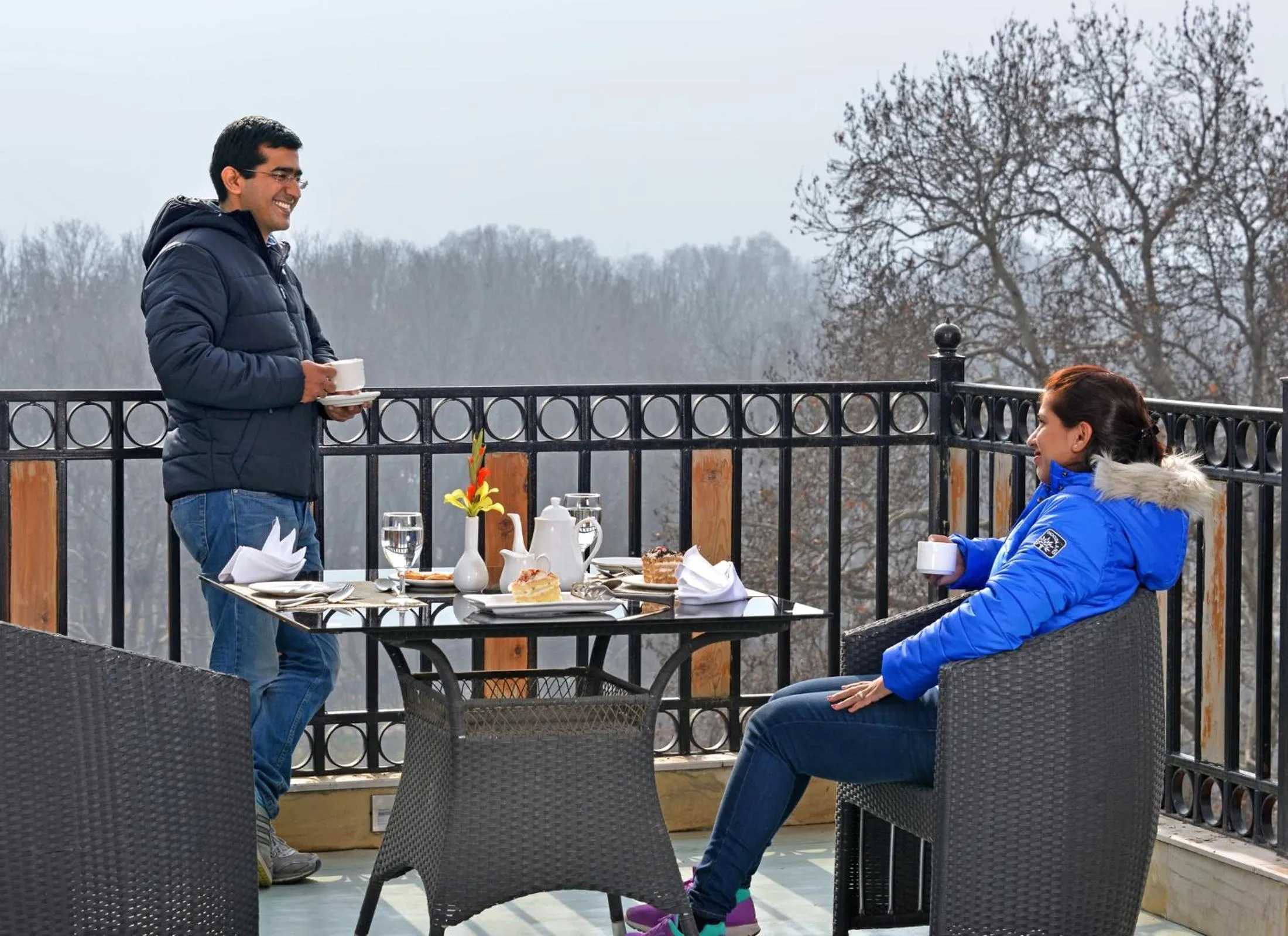 Mountain view in Golden Tulip Srinagar