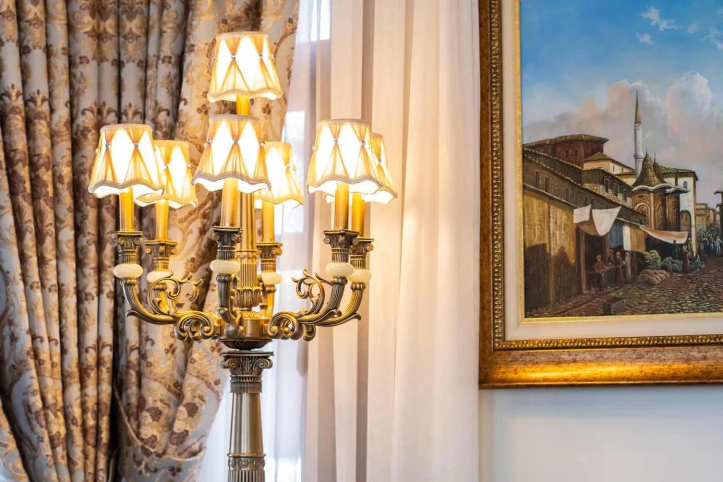 Decorative detail in Ortaköy Hotel