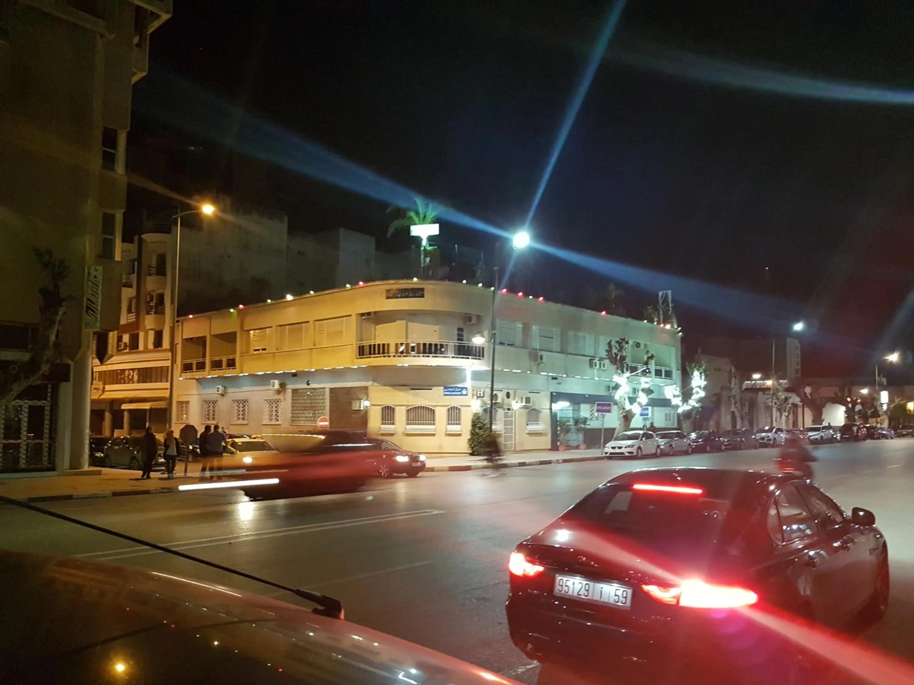 Facade/entrance in Ambassy Hotel