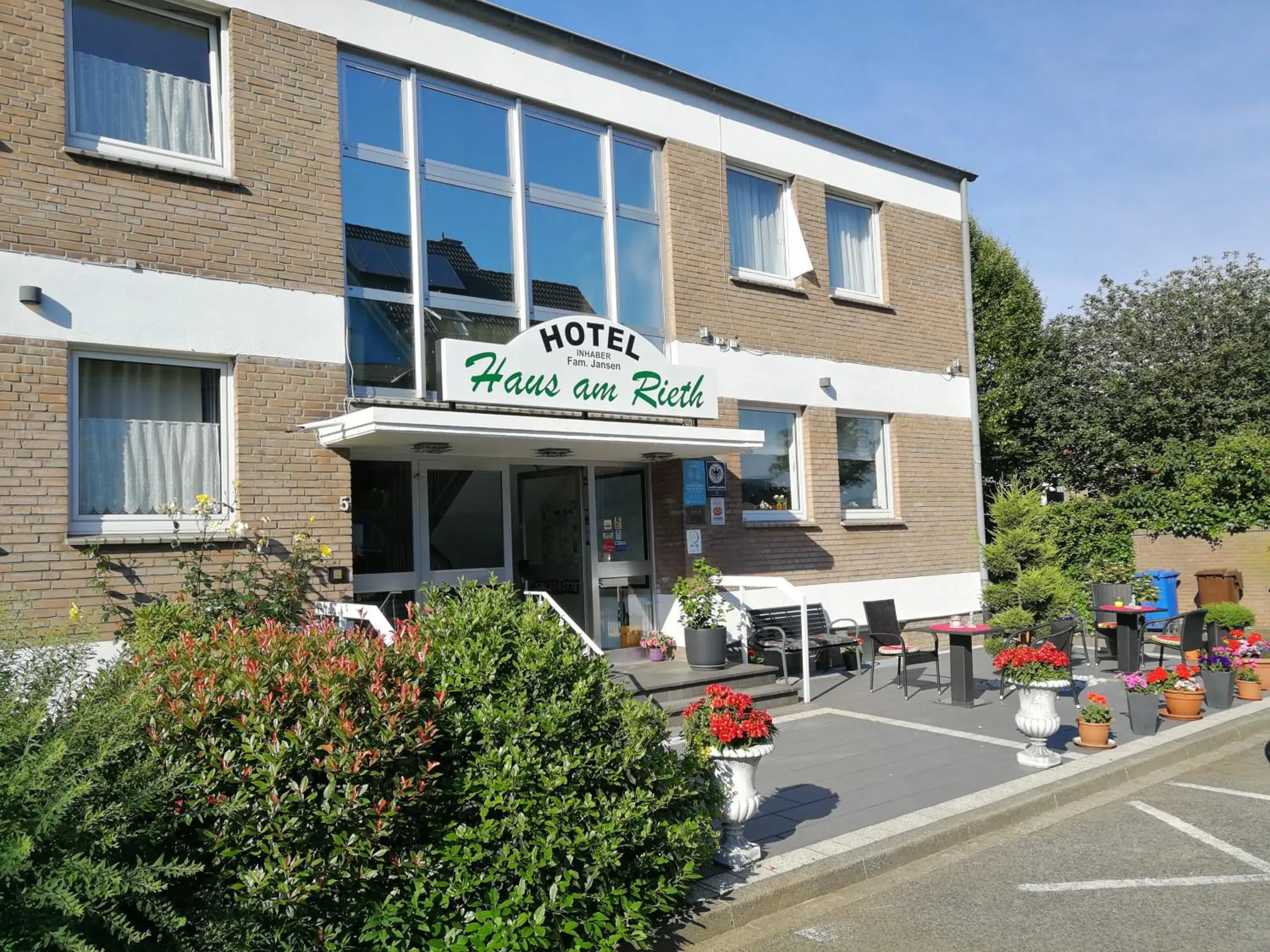 Property building in Hotel Haus am Rieth Property building in Hotel Haus am Rieth