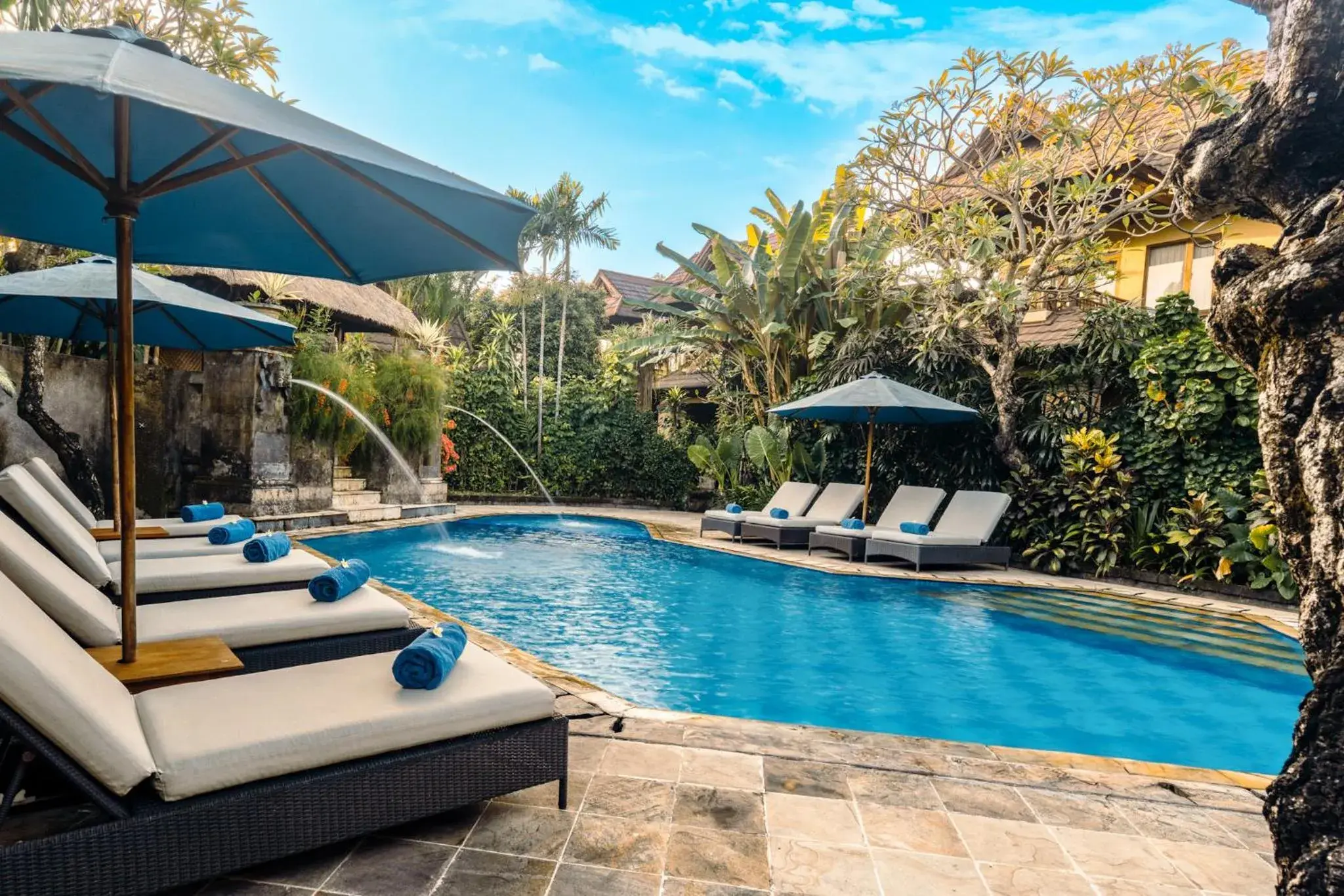 Pool view in Sri Phala Resort & Villa Pool view in Sri Phala Resort & Villa