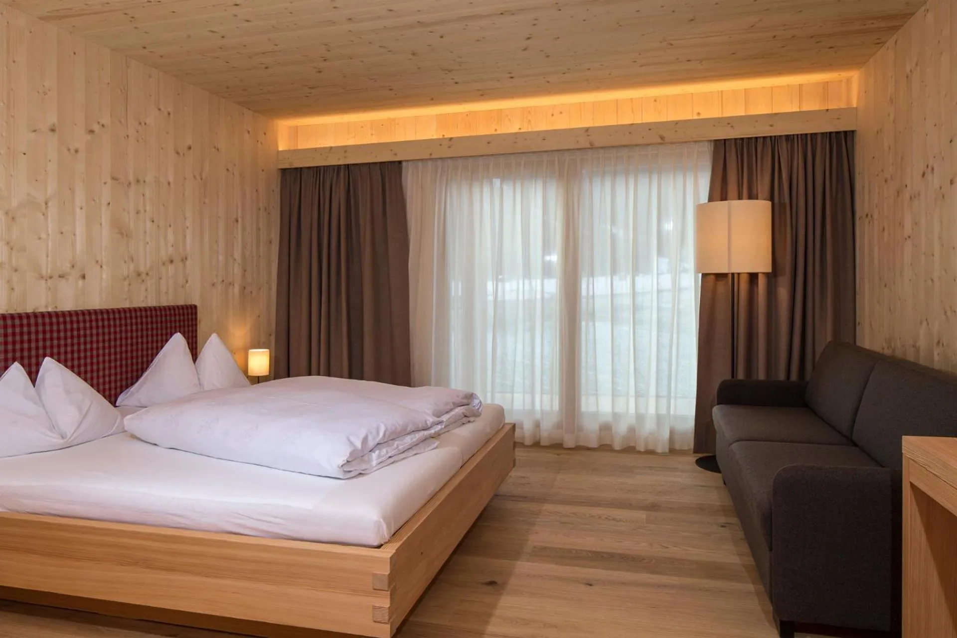 Bed in Hotel Schoenblick