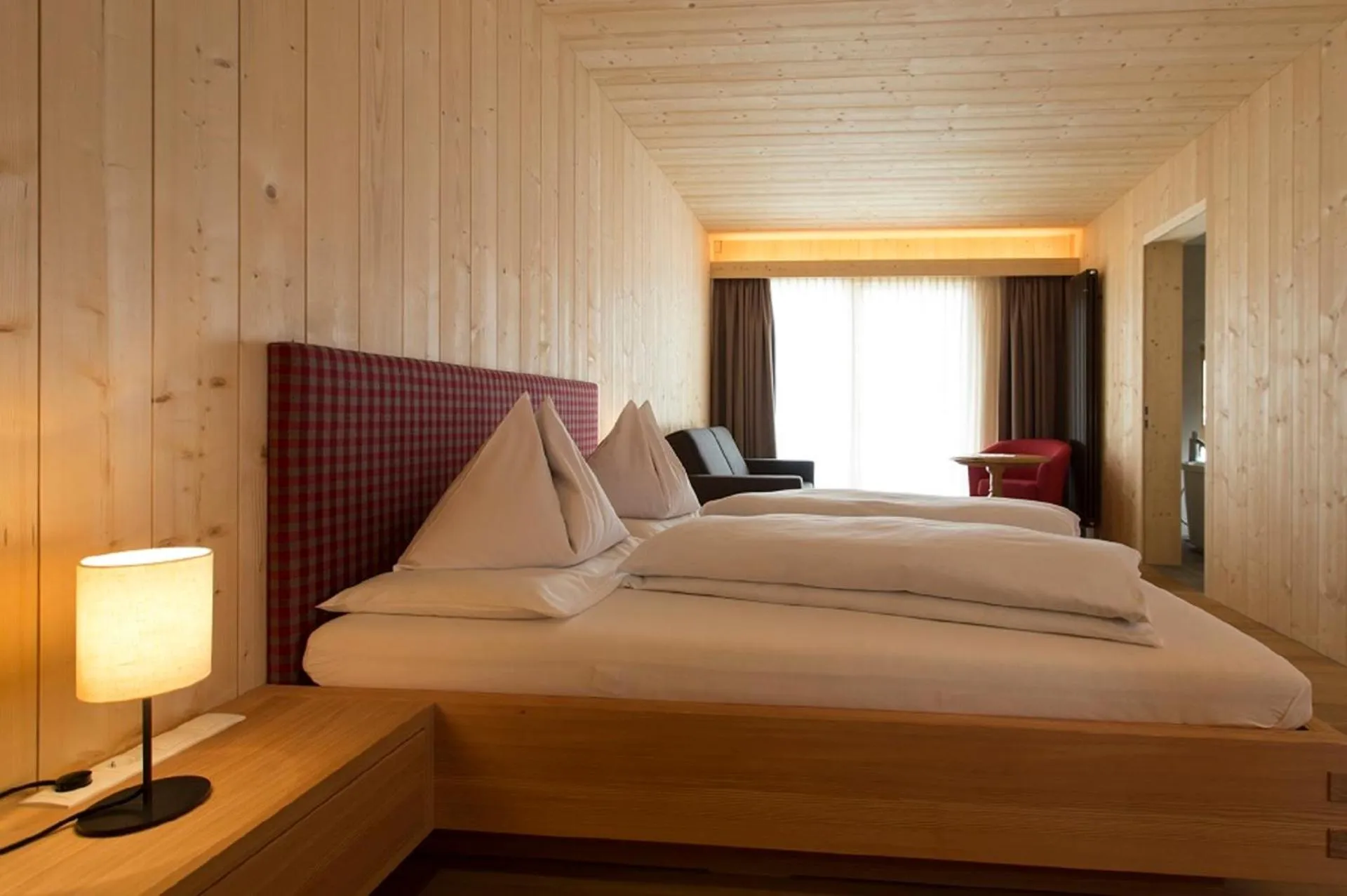 Bed in Hotel Schoenblick