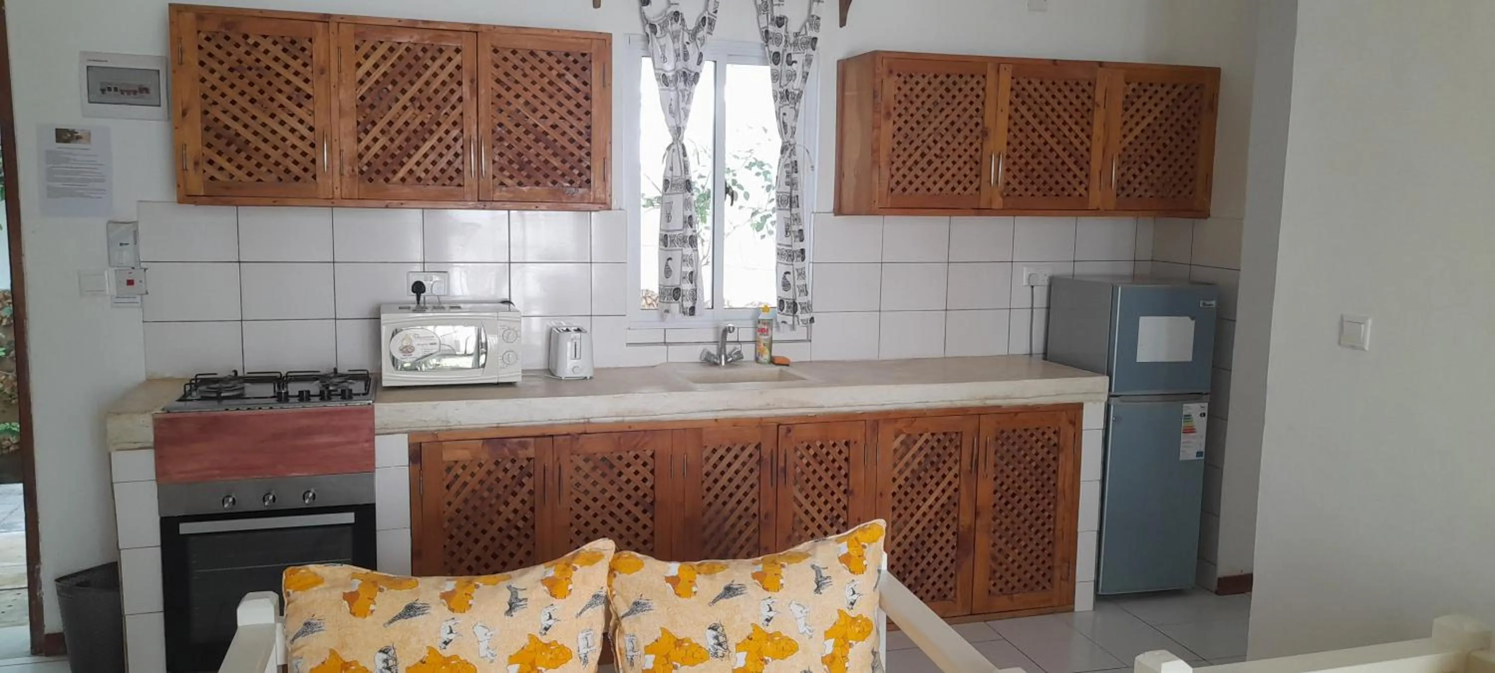 Kitchen or kitchenette in Aqua Resort