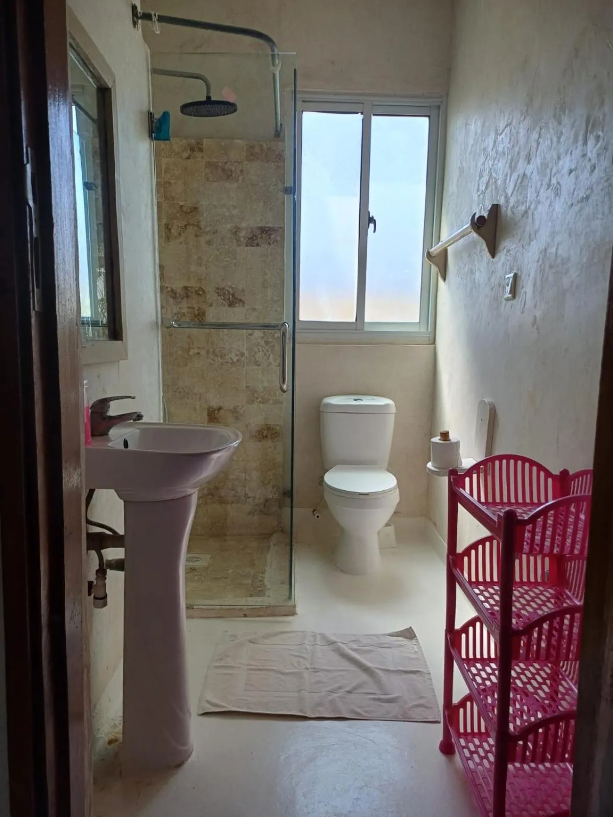 Shower in Aqua Resort