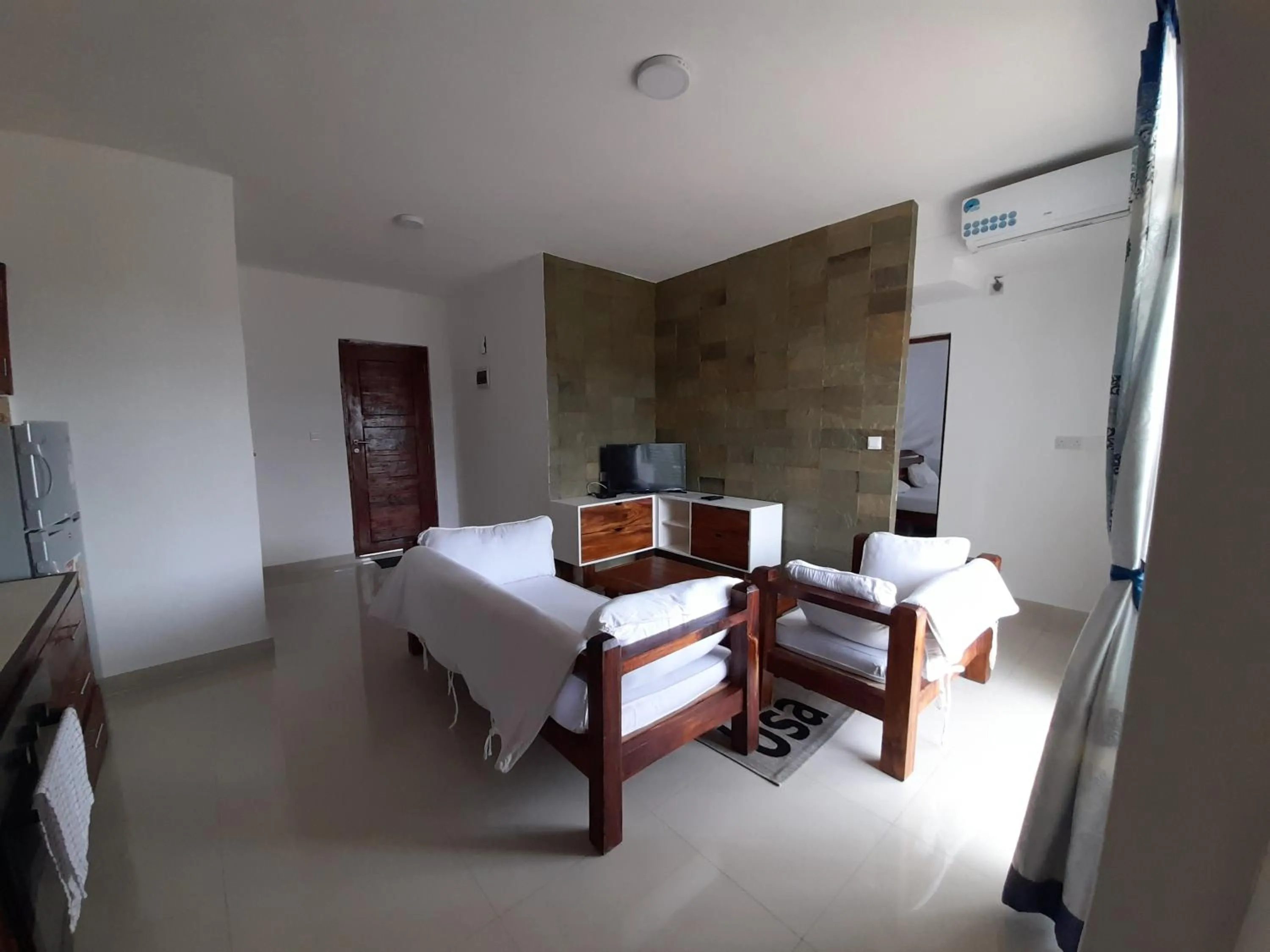 Living room, Bed in Aqua Resort