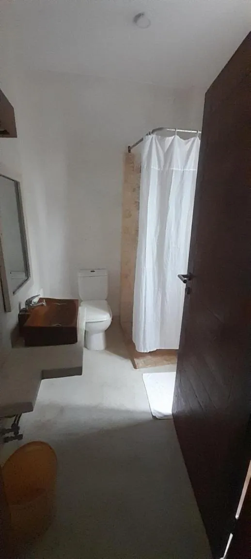 Toilet, Bed in Aqua Resort