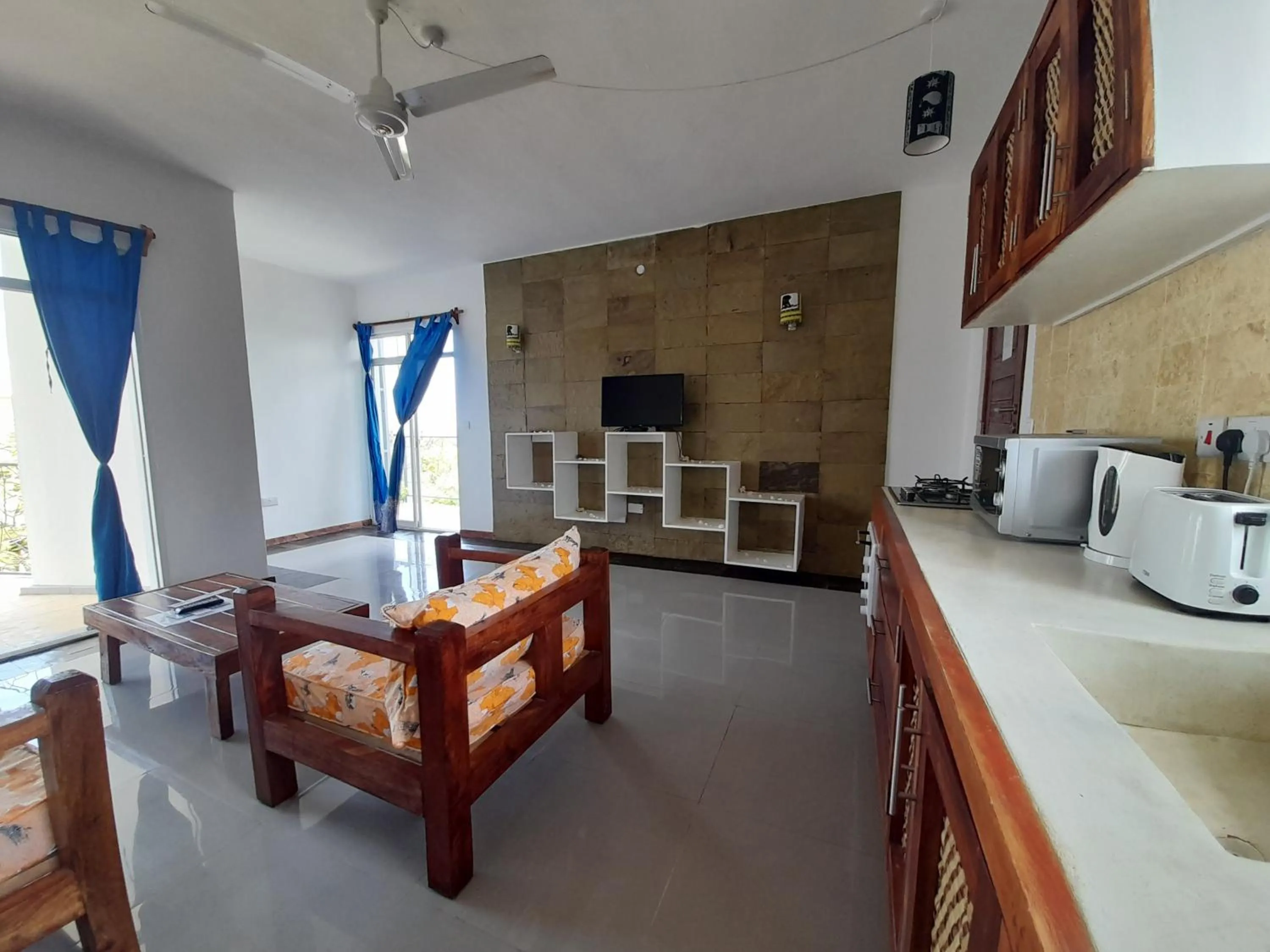 Kitchen or kitchenette in Aqua Resort