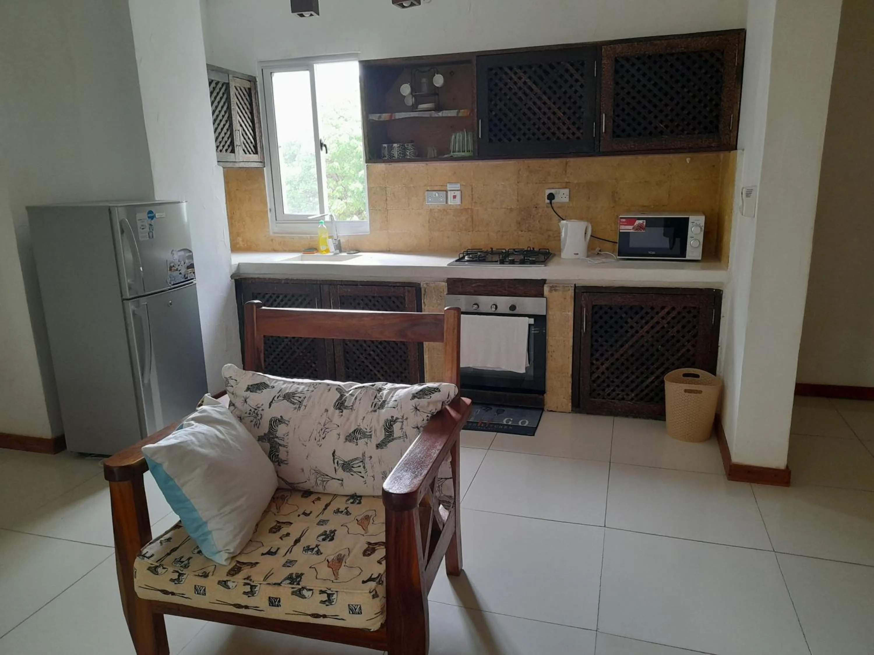 Kitchen or kitchenette in Aqua Resort