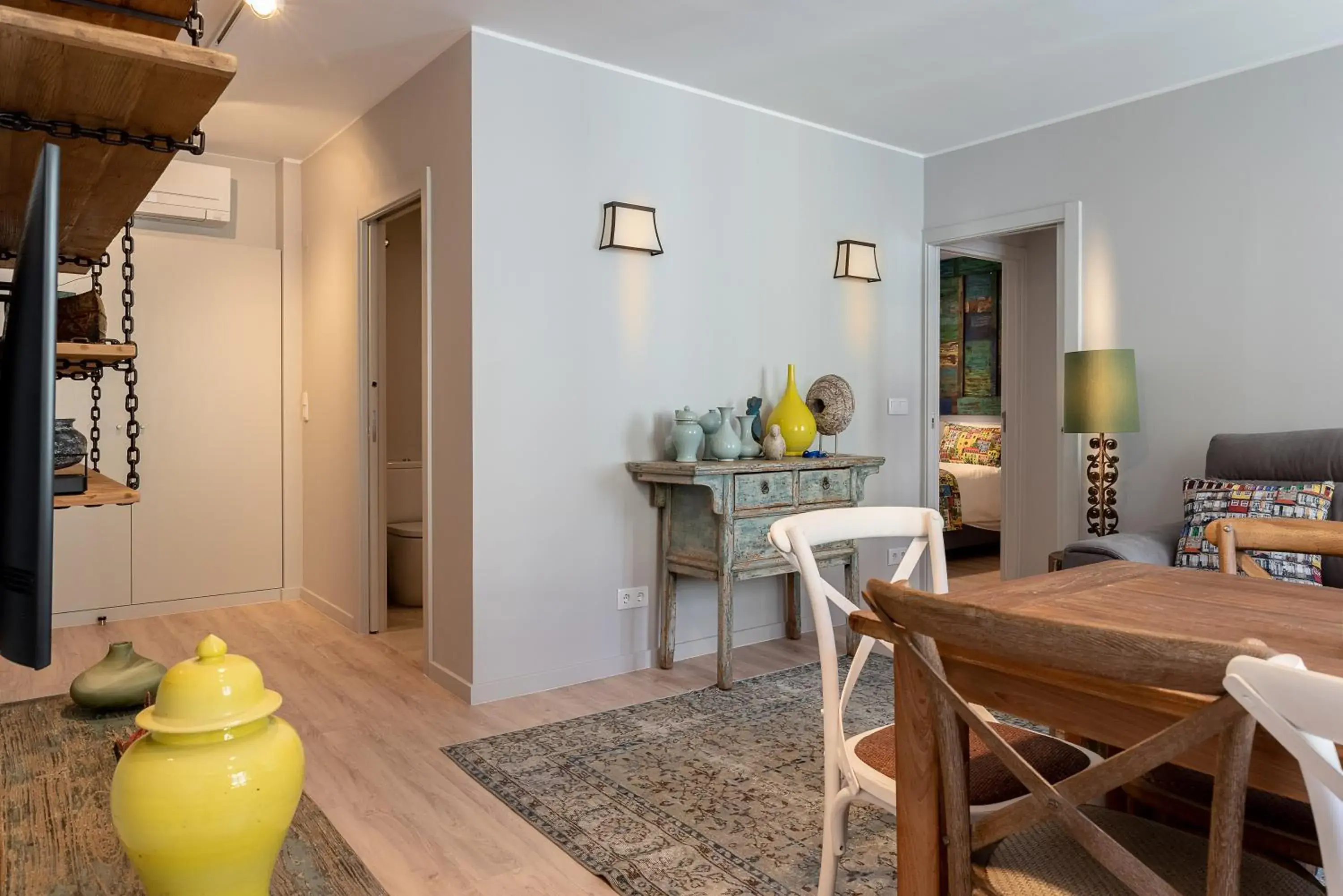 Living room in Sitio dos Cavaleiros Daily Serviced Apartments Living room in Sitio dos Cavaleiros Daily Serviced Apartments