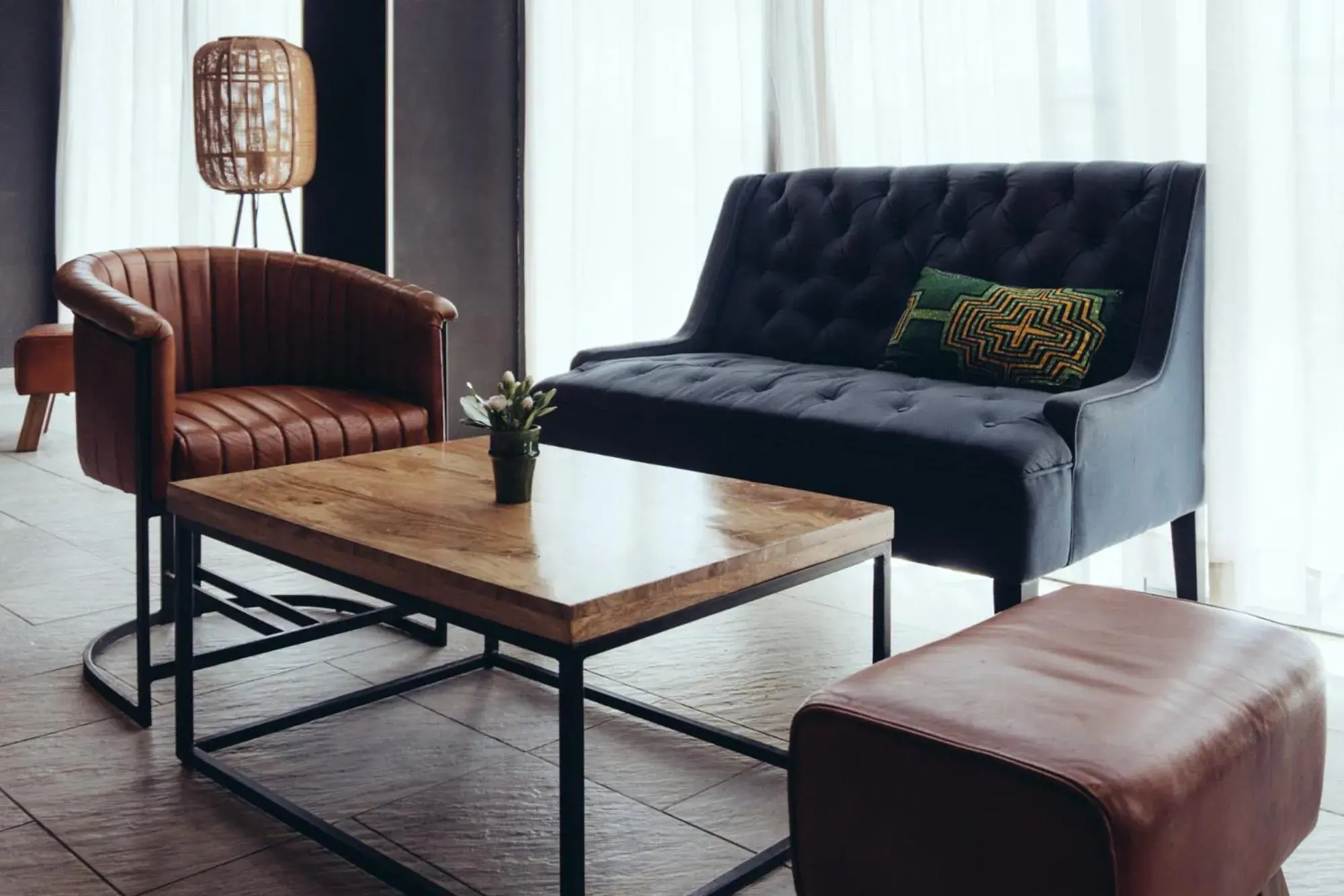 Living room in ONOMO Airport Casablanca Living room in ONOMO Airport Casablanca