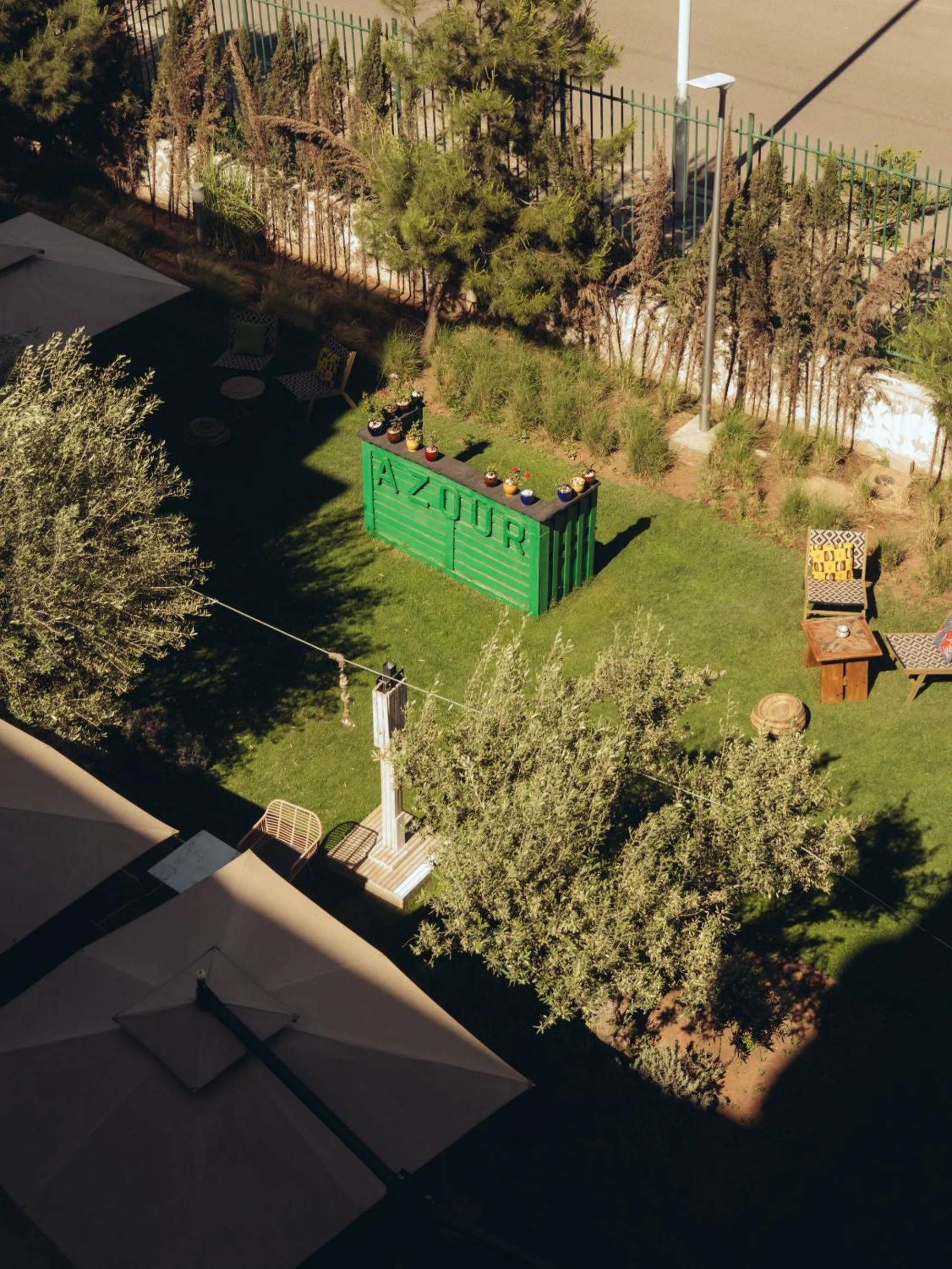 Garden in ONOMO Airport Casablanca
