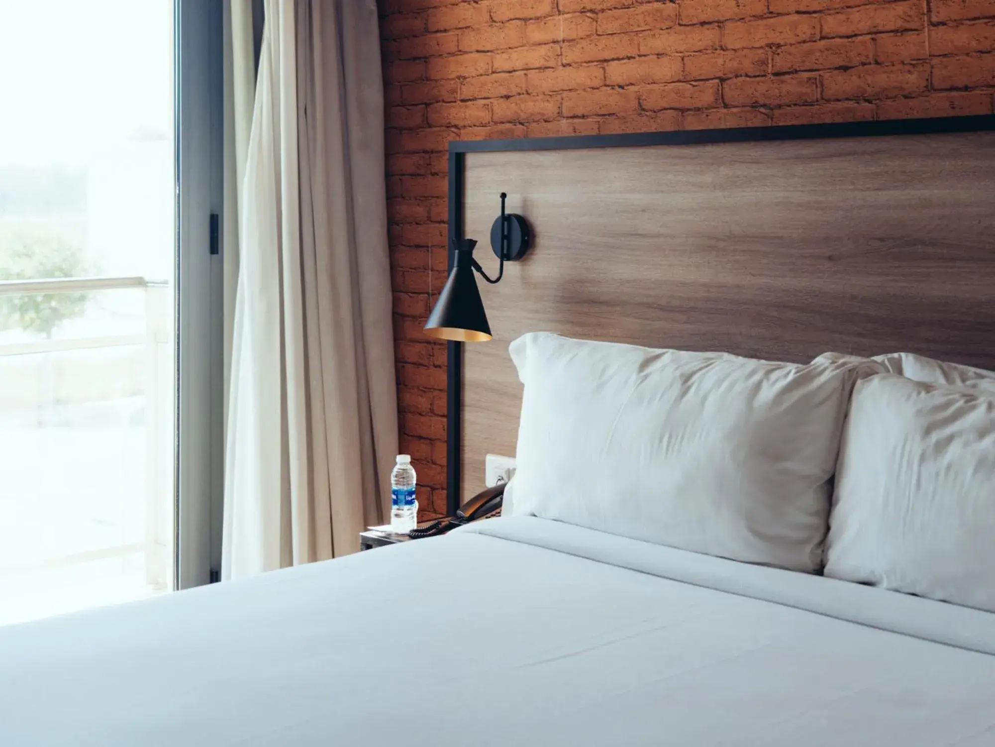 Bed in ONOMO Airport Casablanca Bed in ONOMO Airport Casablanca