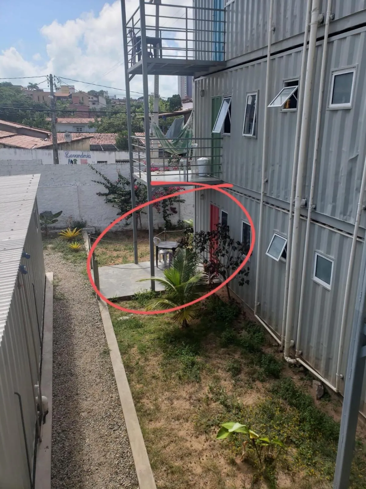 Facade/entrance in Iron Flat