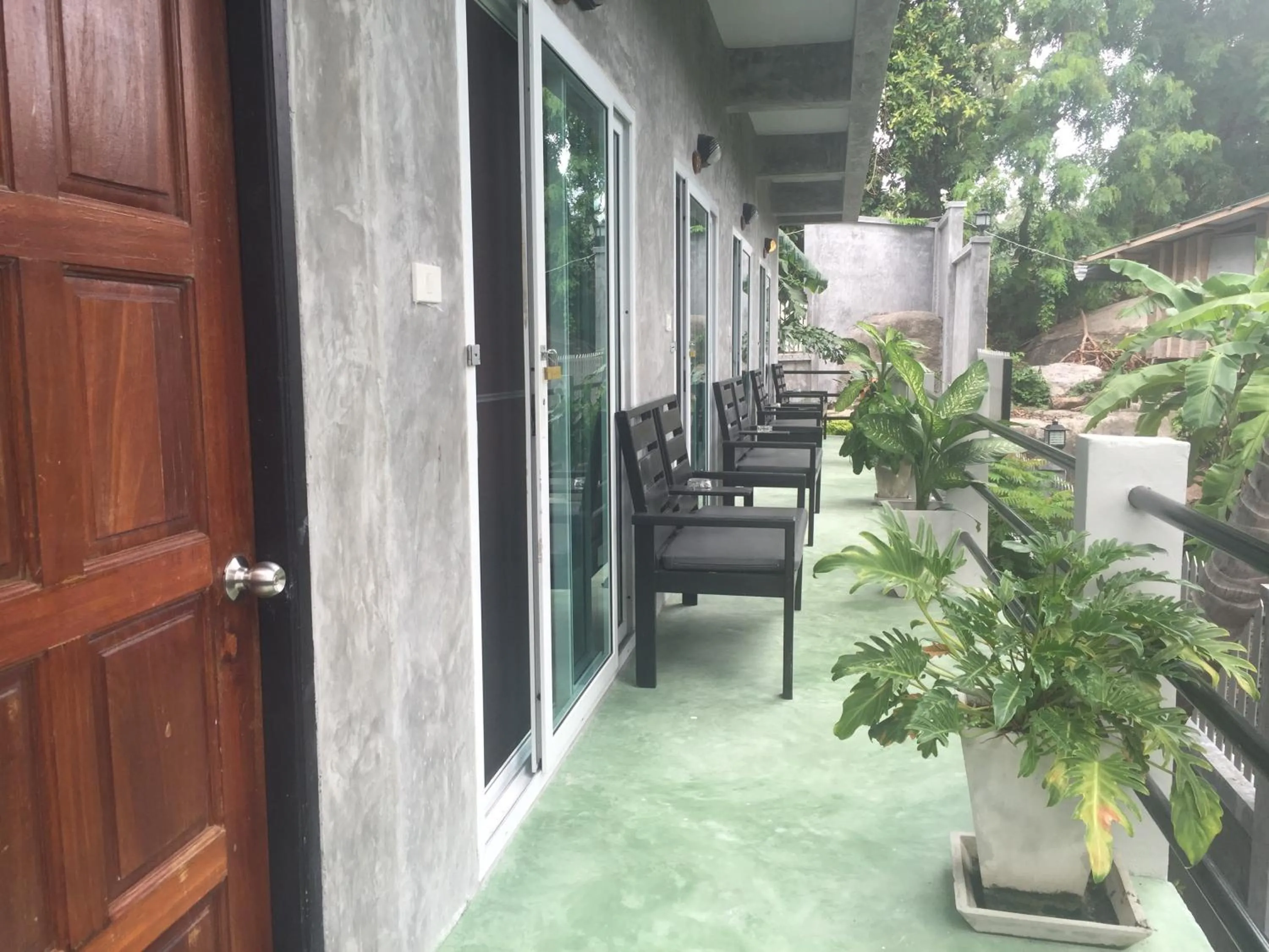 Balcony/Terrace in Baan Suan Ta Hotel