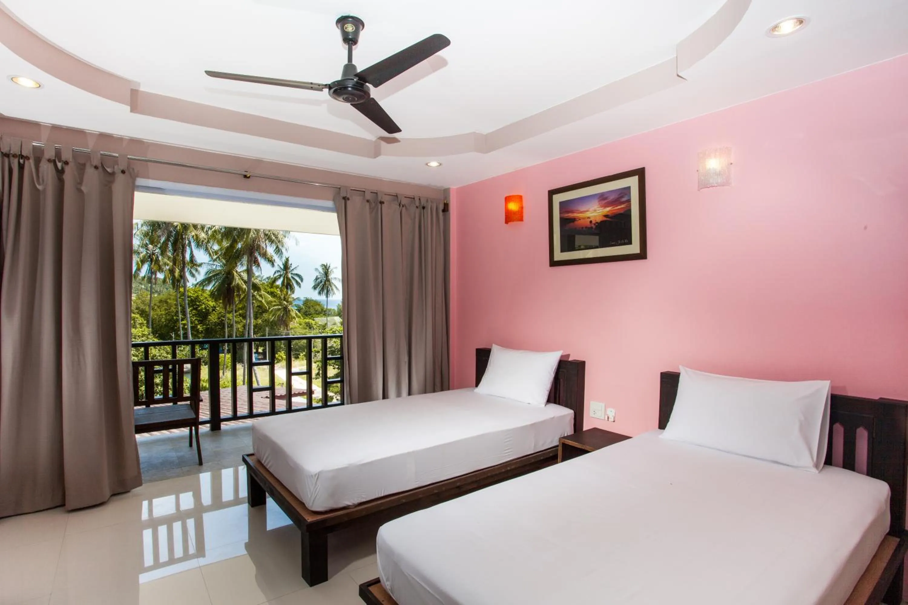 Bedroom, Bed in Baan Suan Ta Hotel