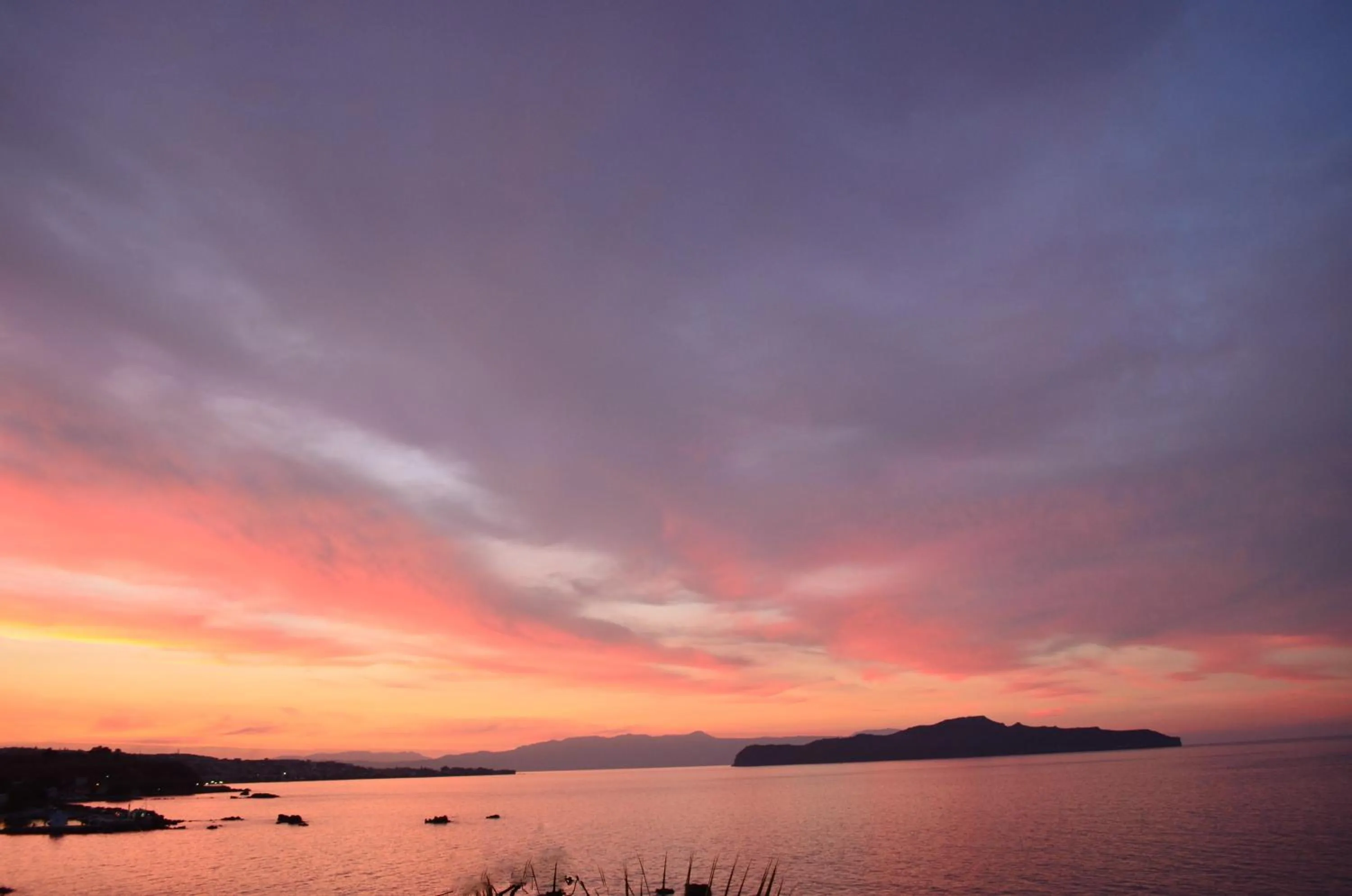 Sunset in Sea Breeze