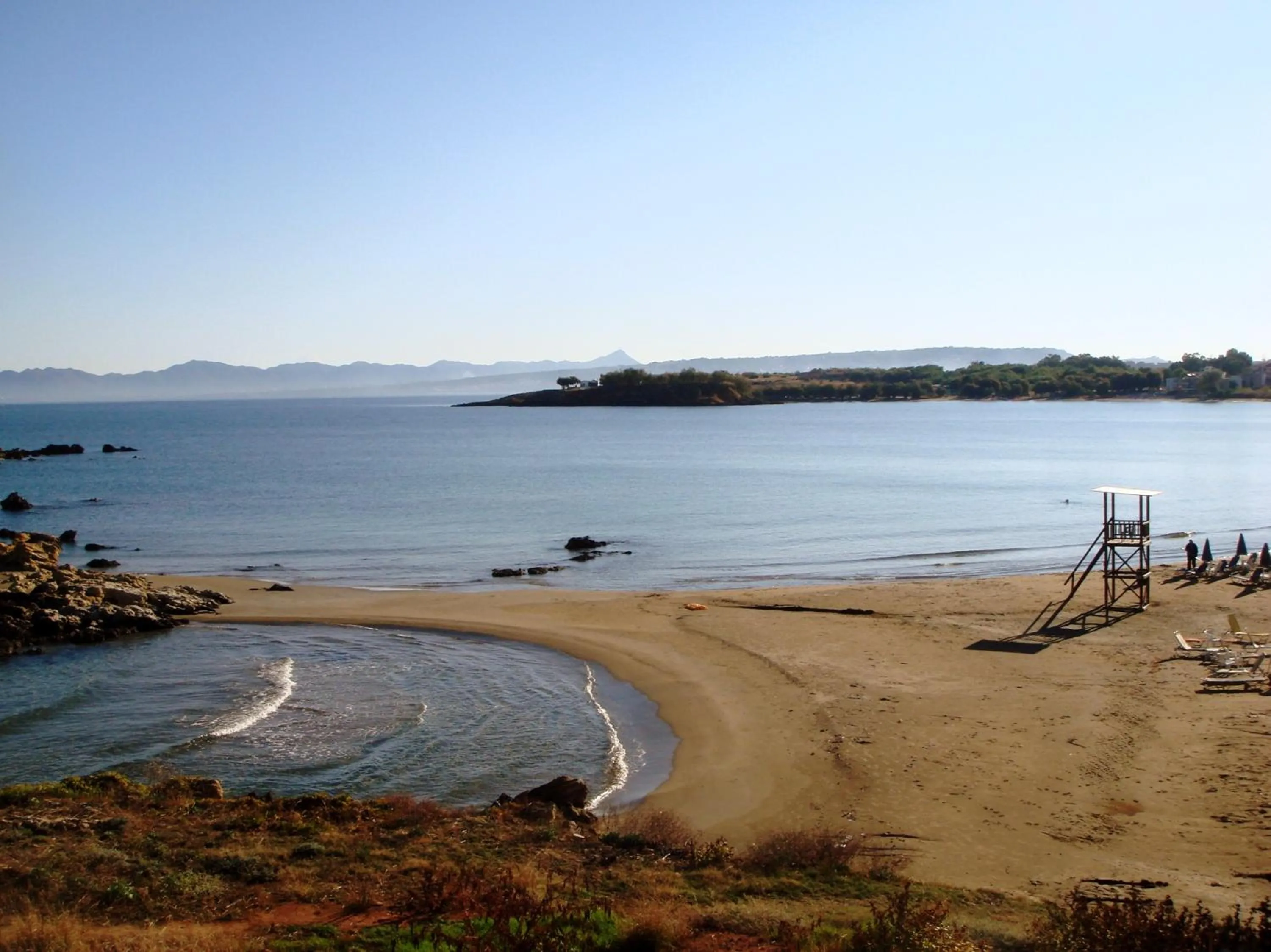Beach in Sea Breeze