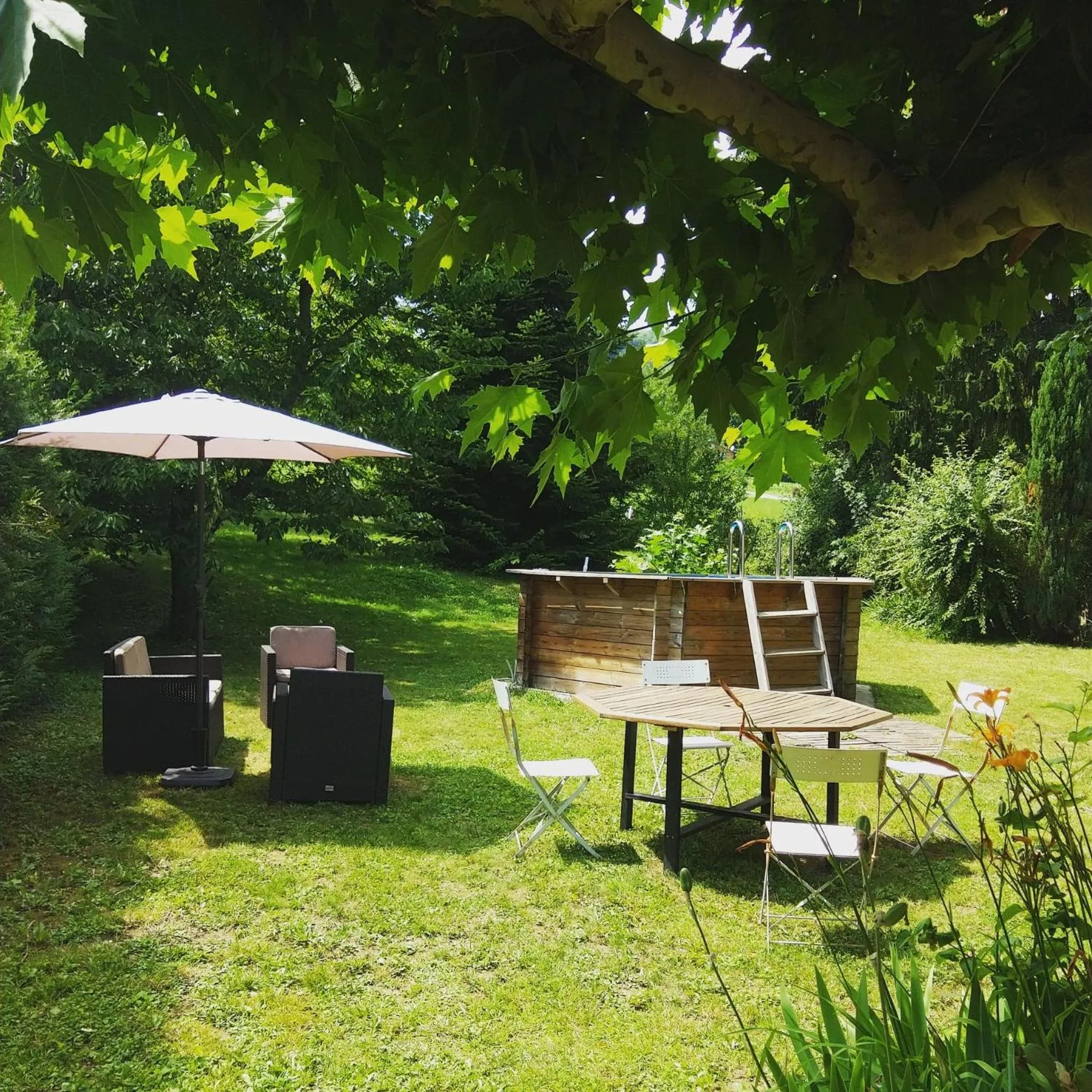 Natural landscape in Maison Maliga J&G House