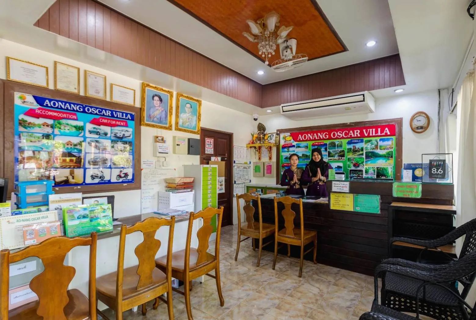 Staff in Oscar Villa Aonang Krabi