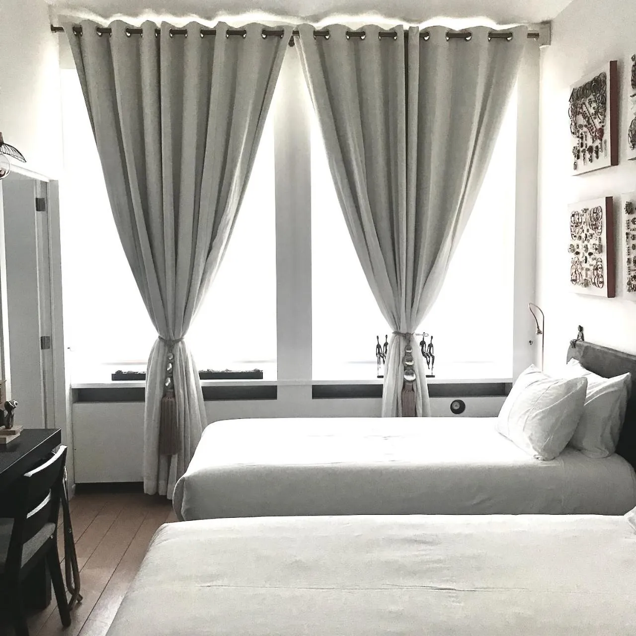 Bed in Les Lofts d'Artistes