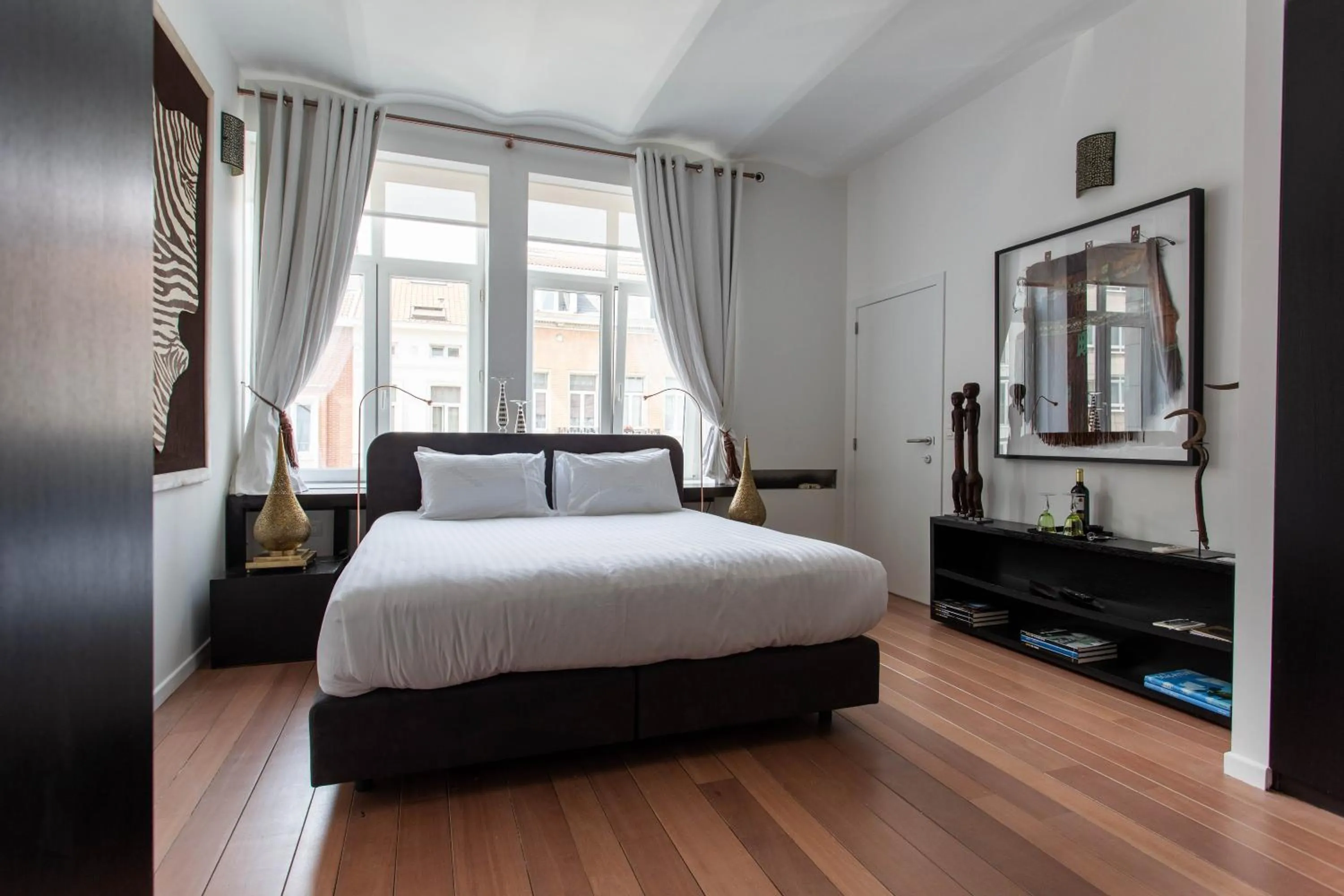 Bed in Les Lofts d'Artistes