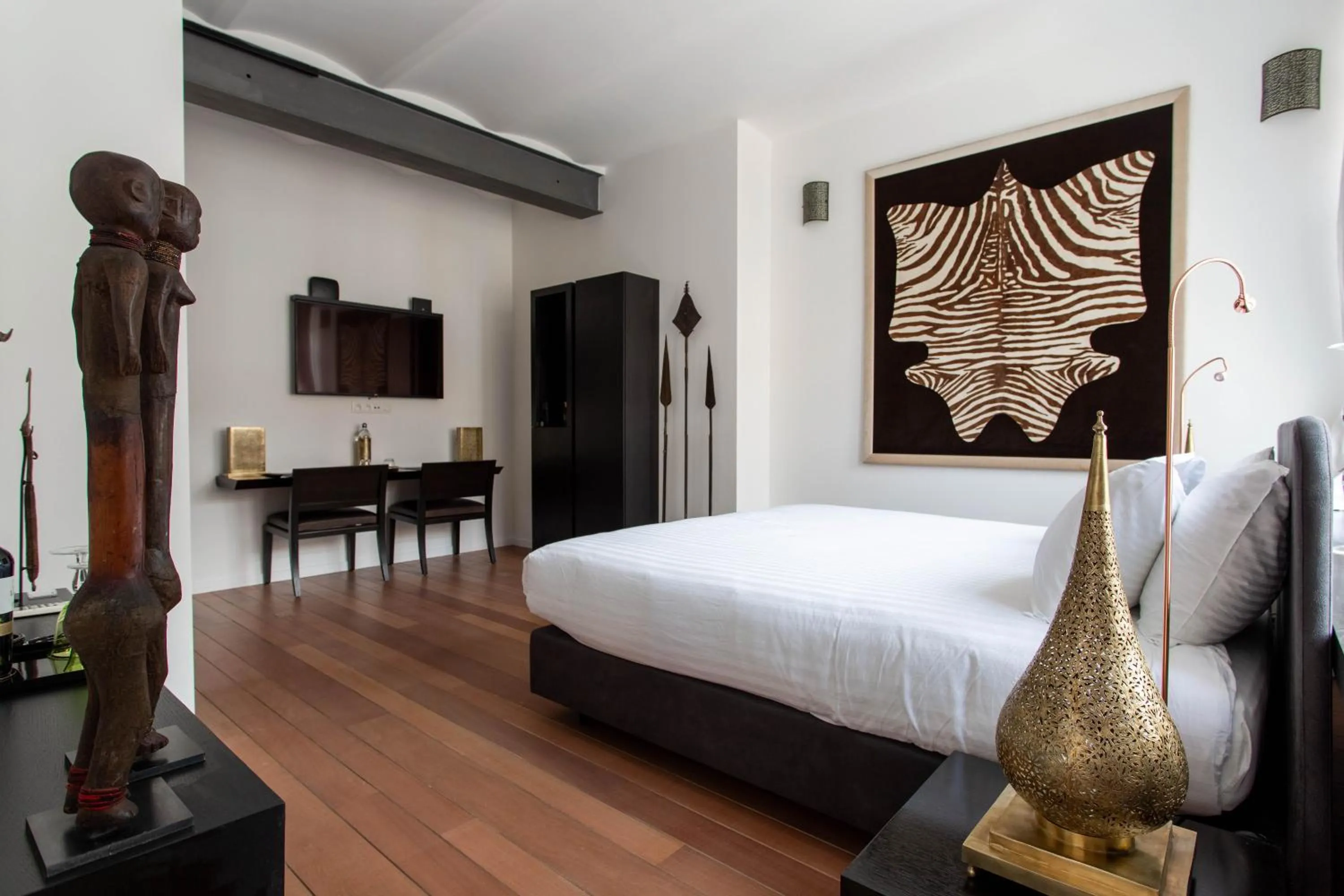 Bed in Les Lofts d'Artistes