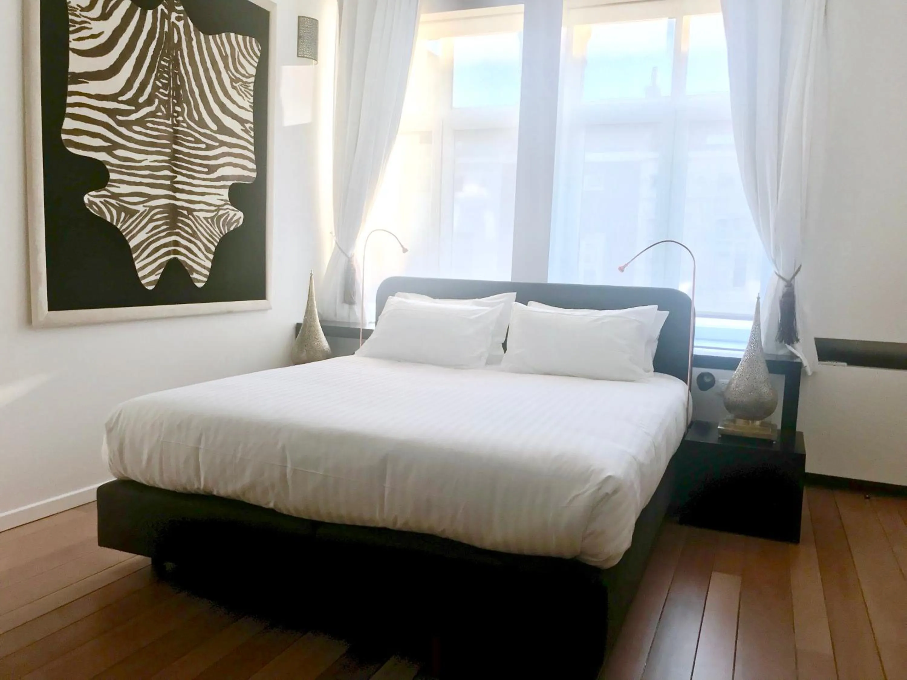 Bed in Les Lofts d'Artistes