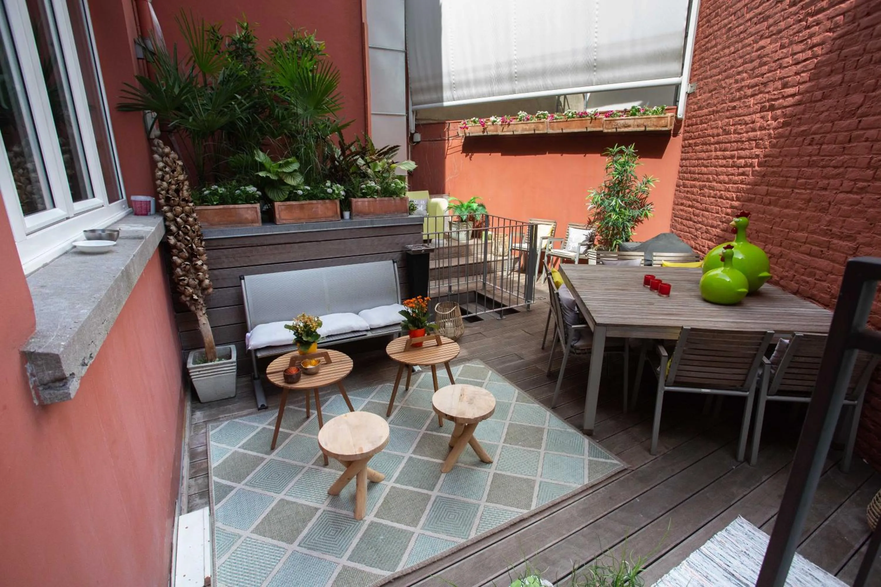 Patio in Les Lofts d'Artistes