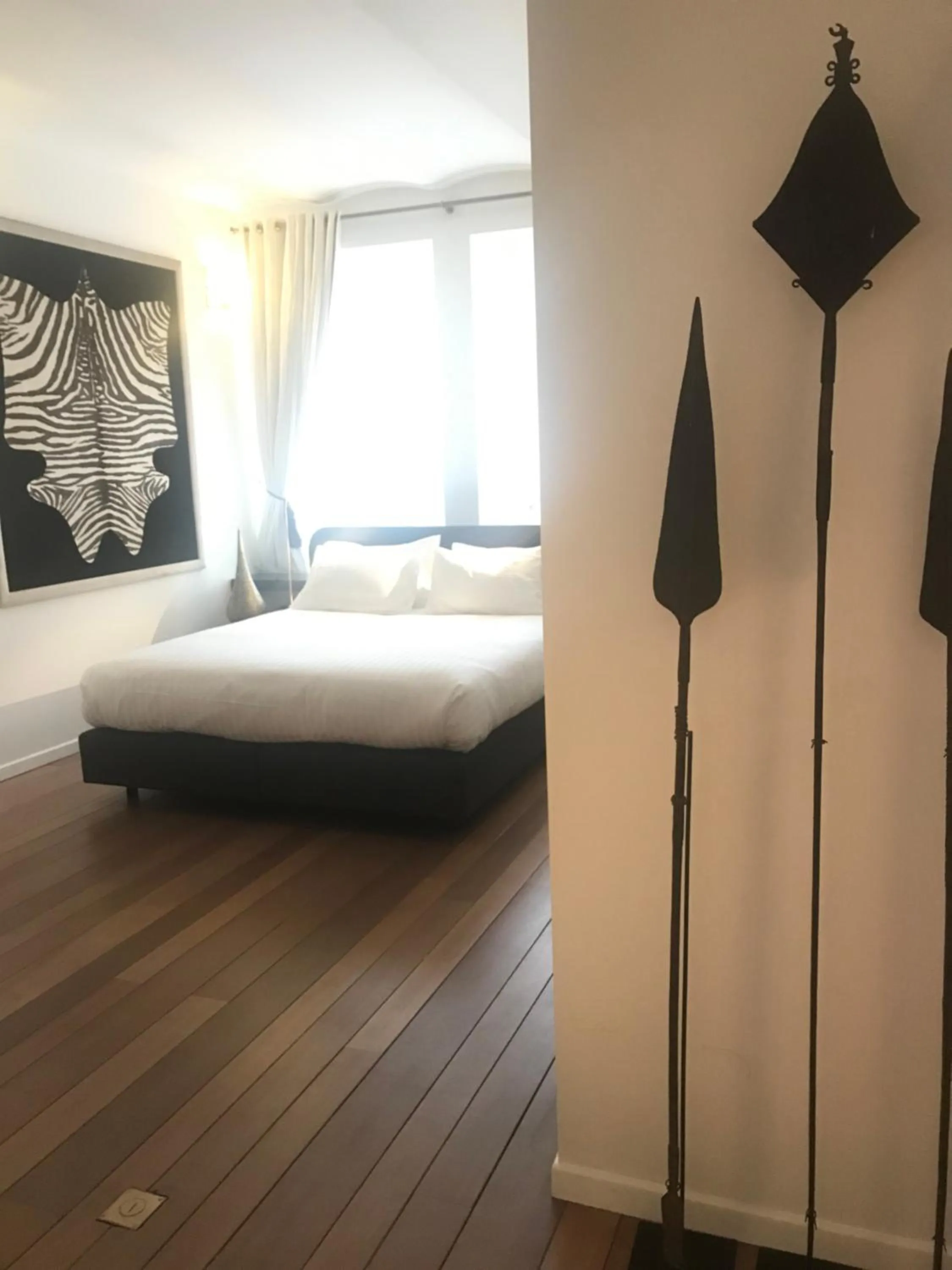 Bed in Les Lofts d'Artistes