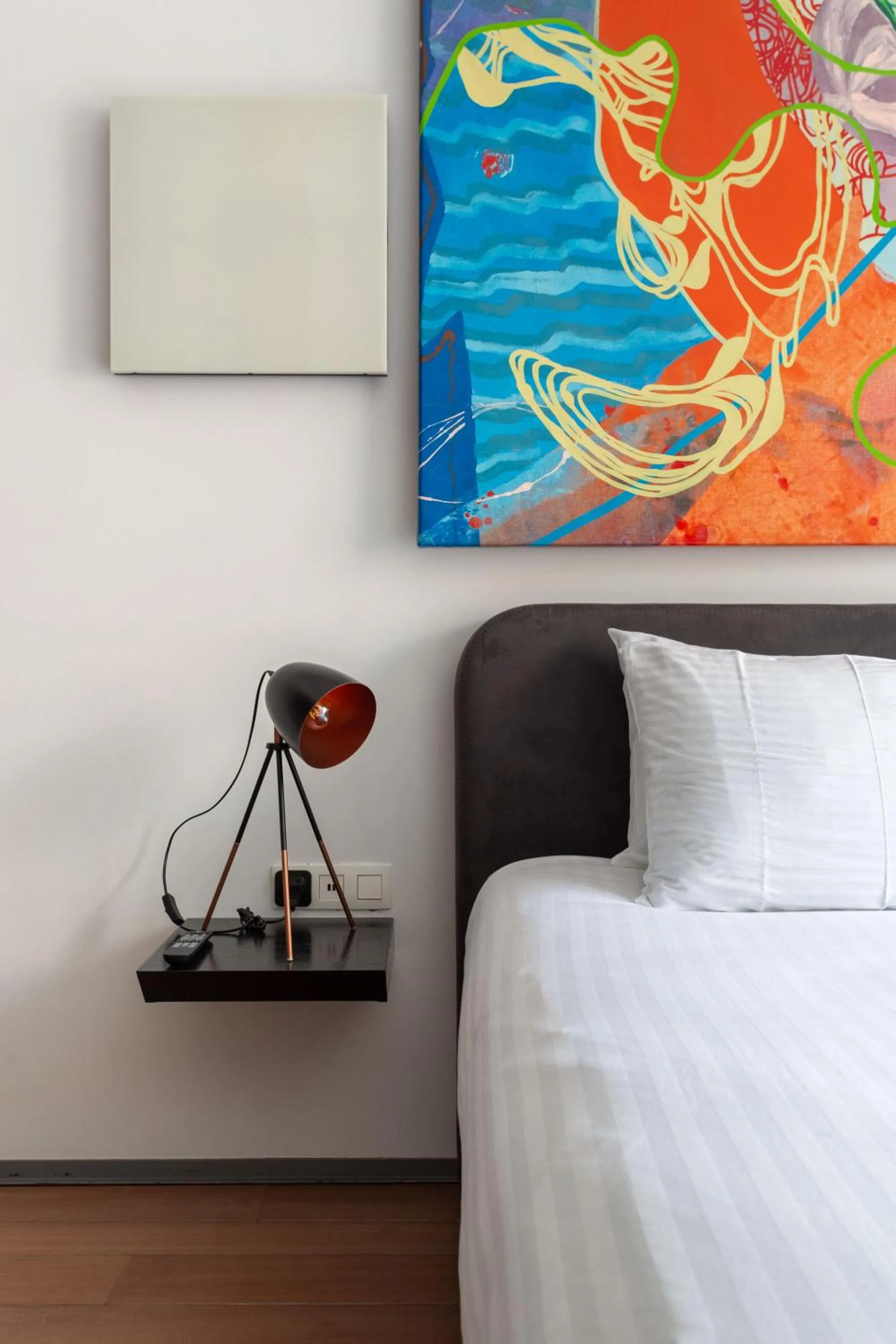 Bed in Les Lofts d'Artistes