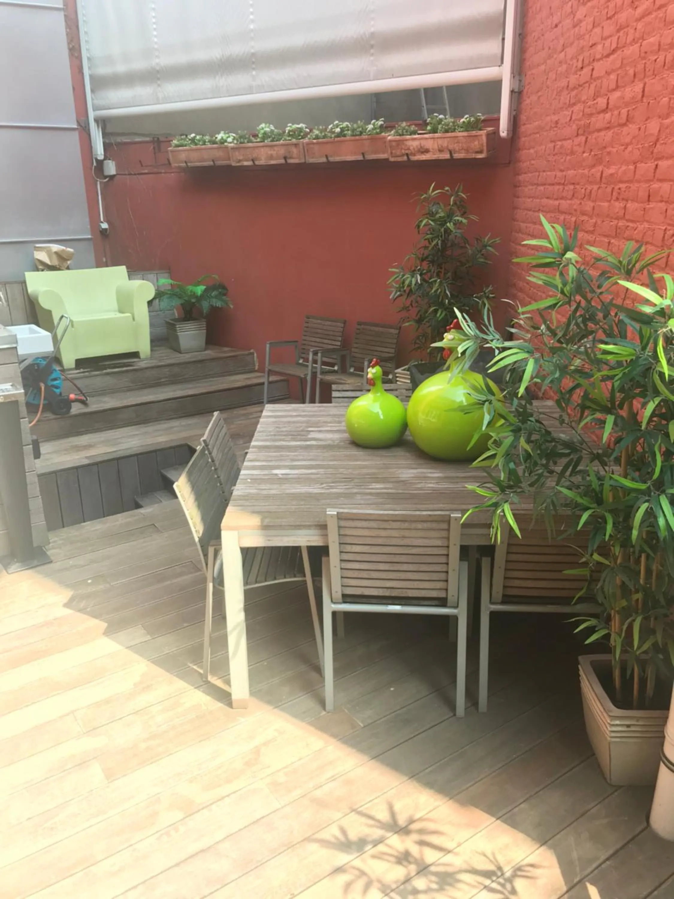 Patio in Les Lofts d'Artistes