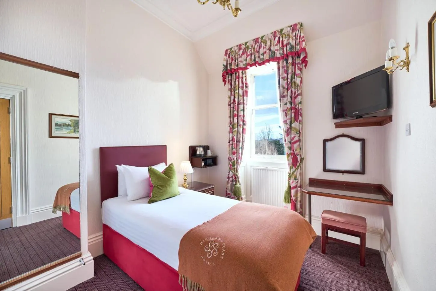 Bed in Inverness Lochardil House, by Highland Coast Hotels