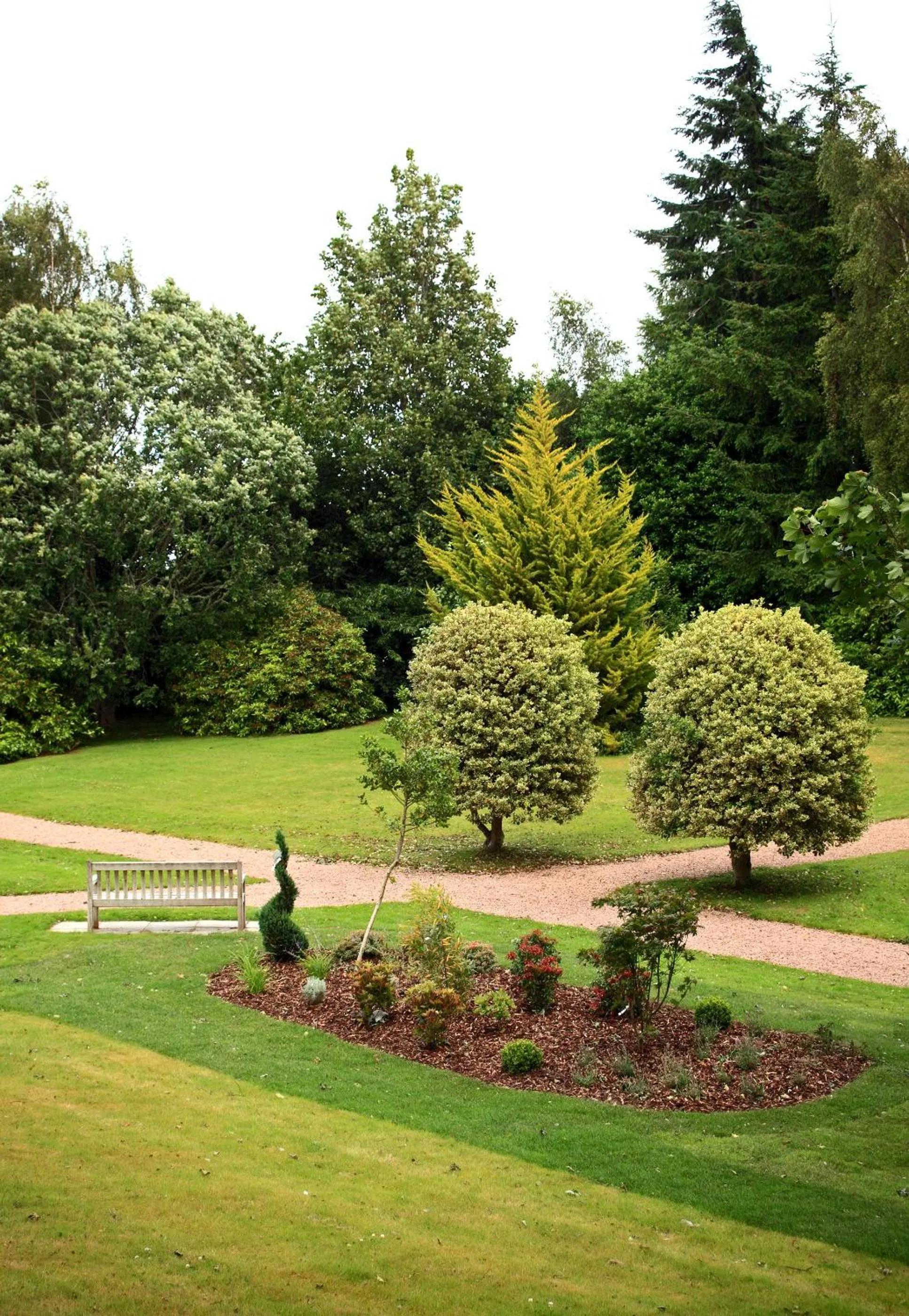 Garden in Inverness Lochardil House, by Highland Coast Hotels