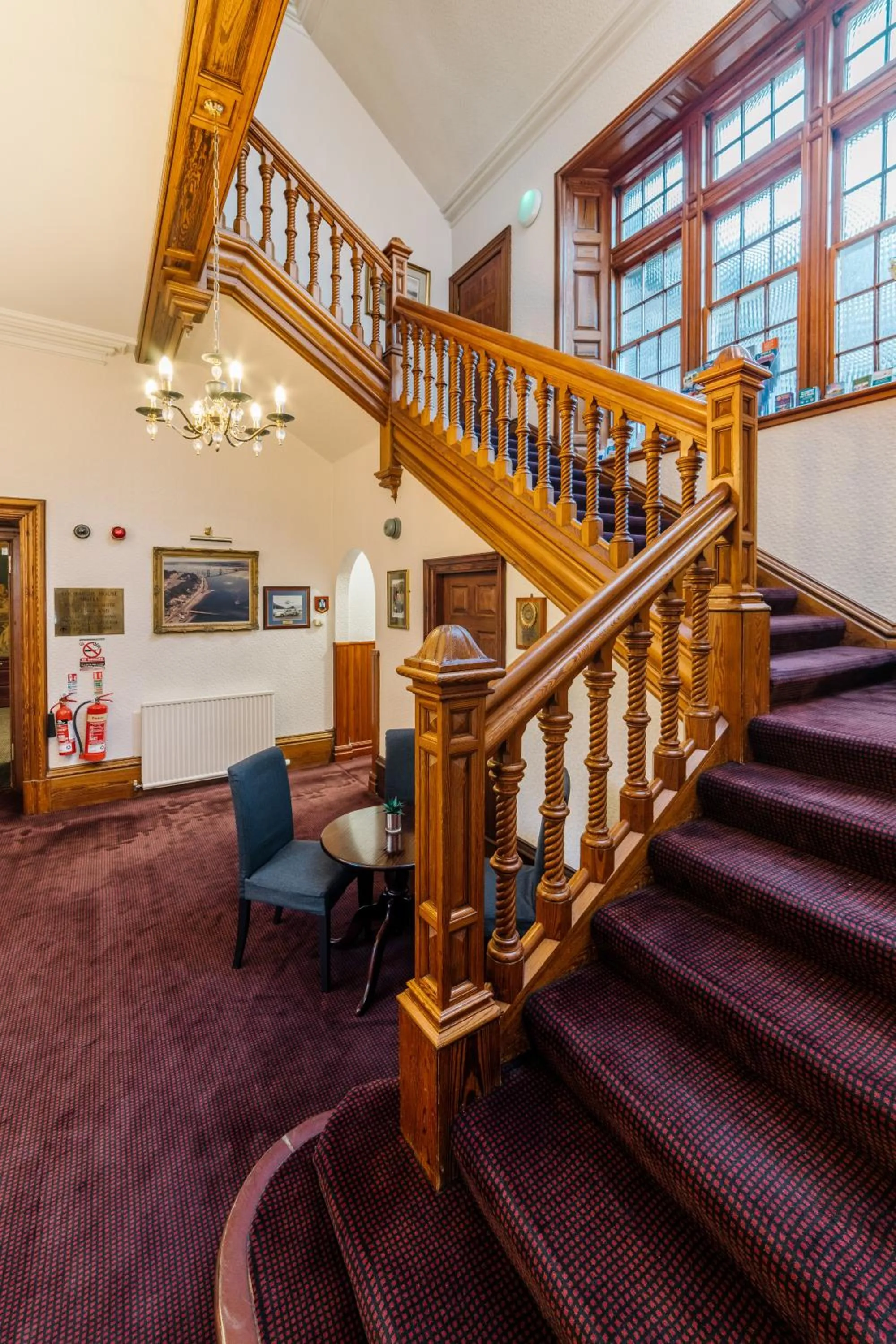 Lobby or reception in Inverness Lochardil House, by Highland Coast Hotels