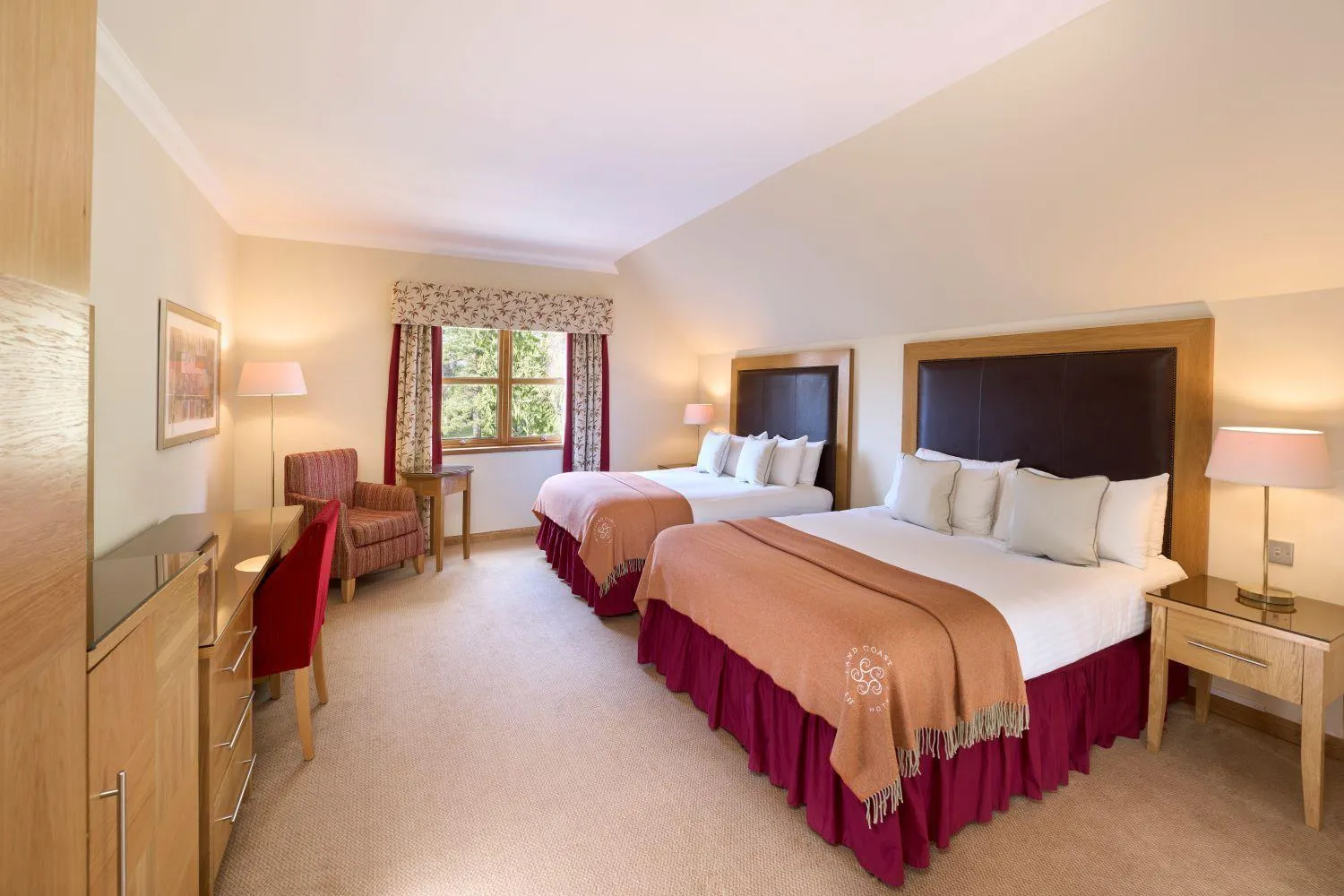 Bed in Inverness Lochardil House, by Highland Coast Hotels