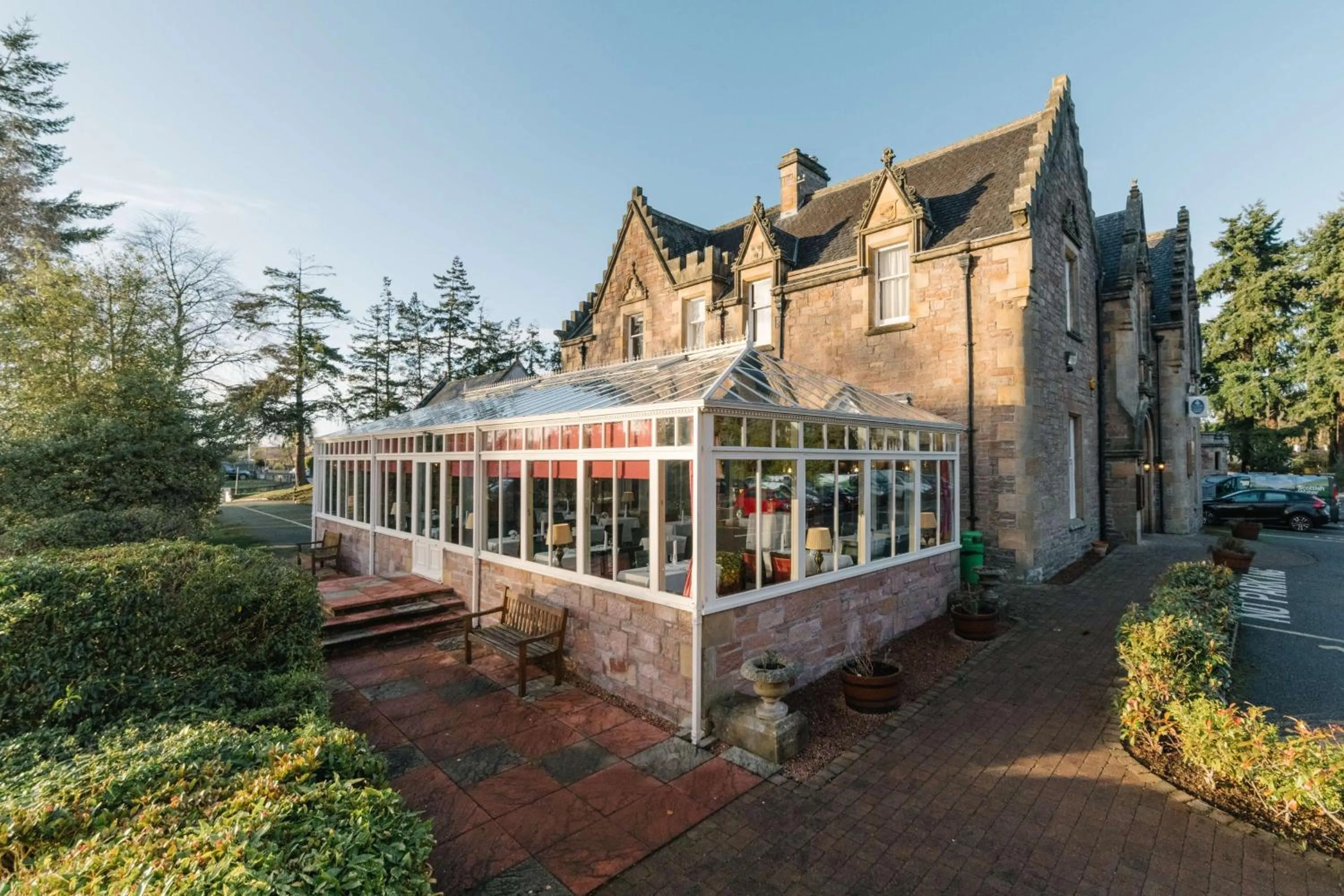 Property building in Inverness Lochardil House, by Highland Coast Hotels