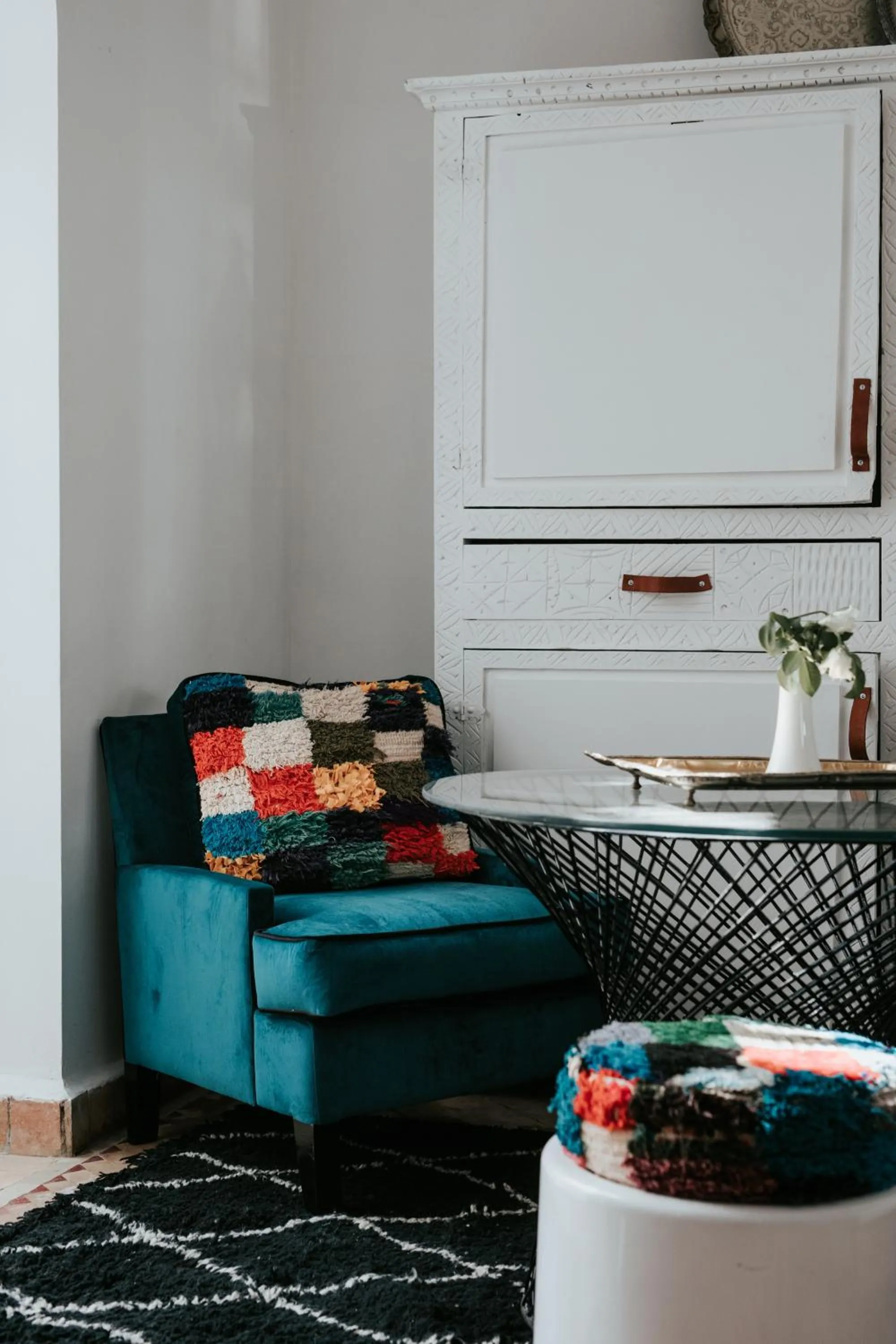 Seating area in Dar Titrit