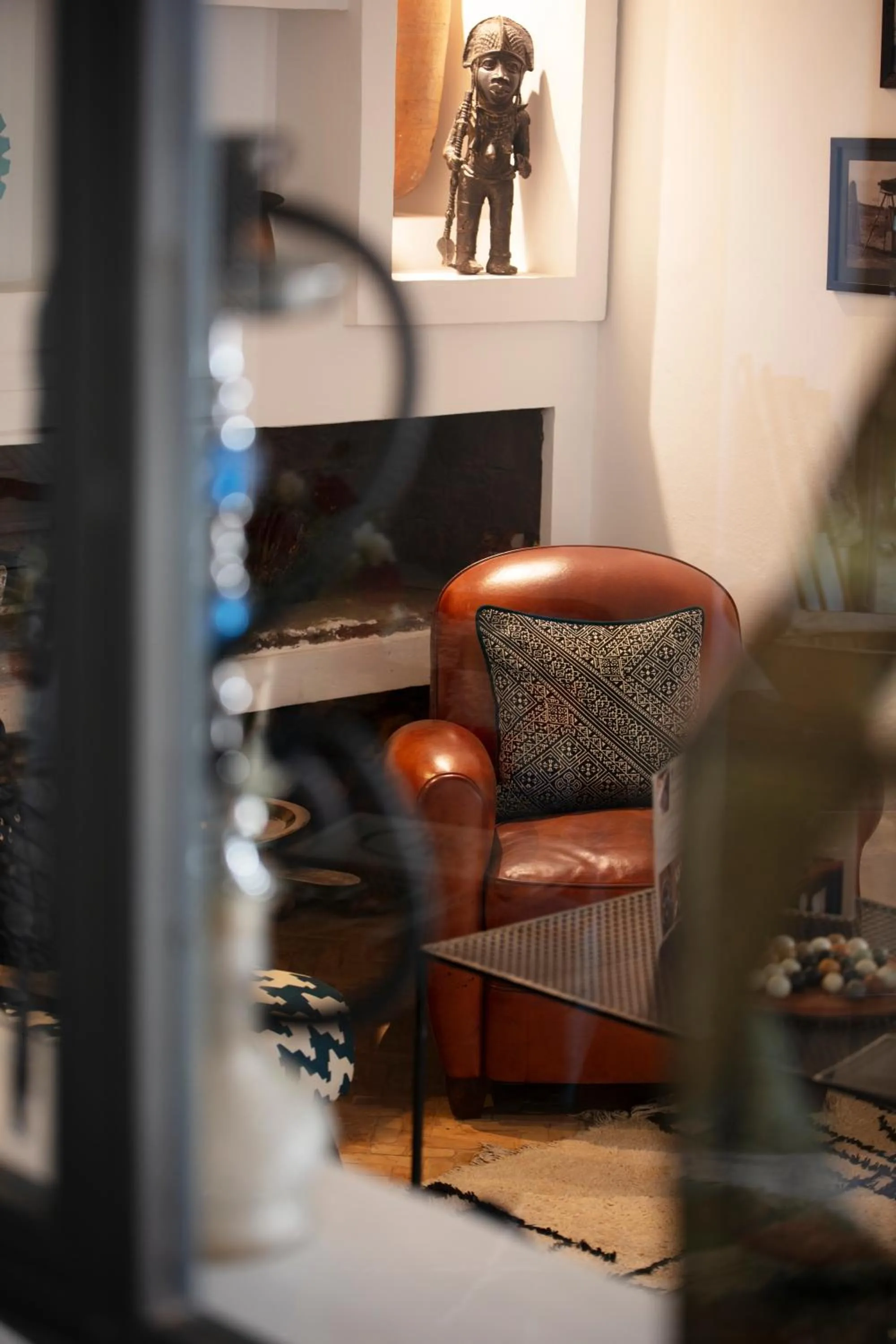 Living room in Dar Titrit