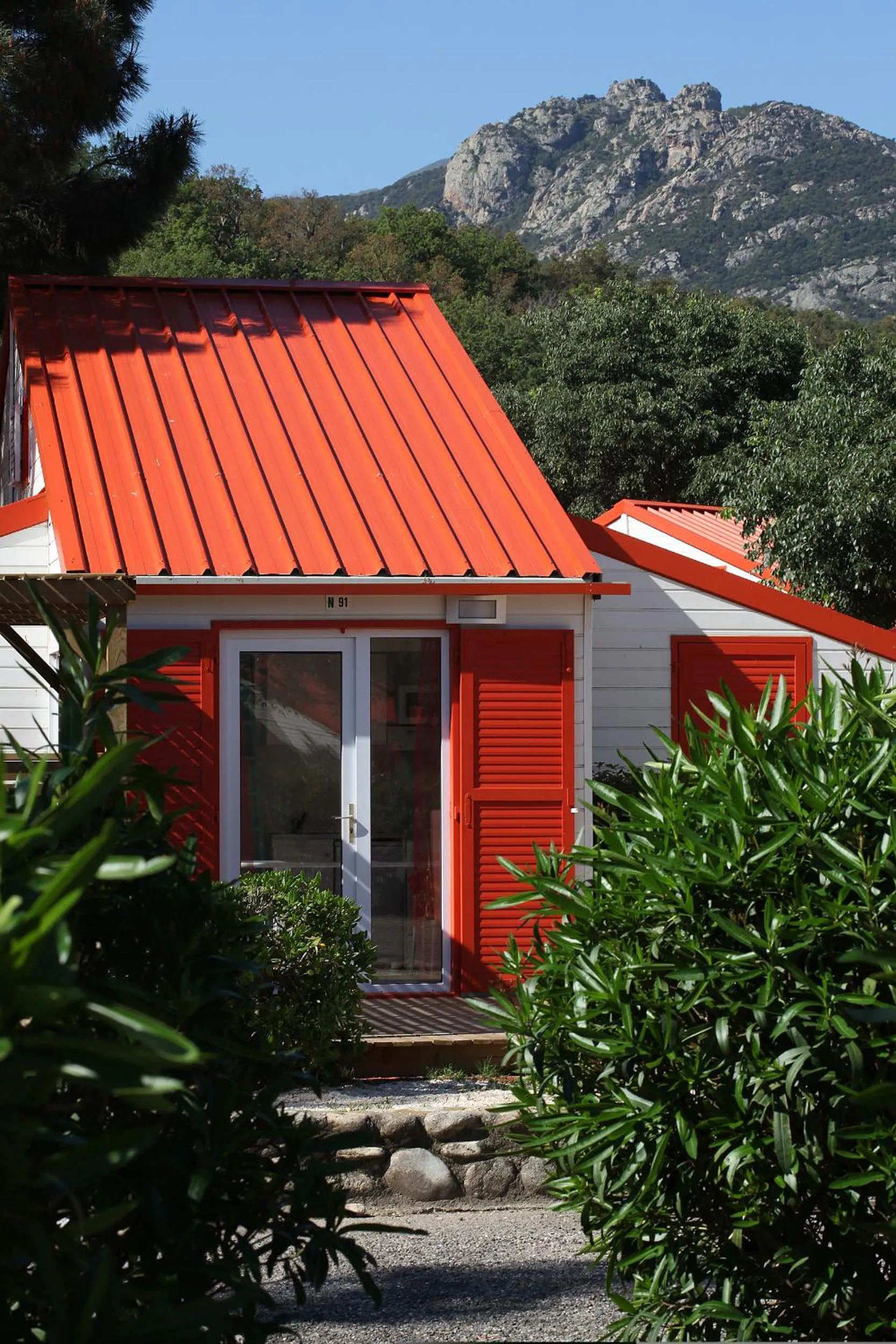Balcony/Terrace in Camping Le Bois Fleuri
