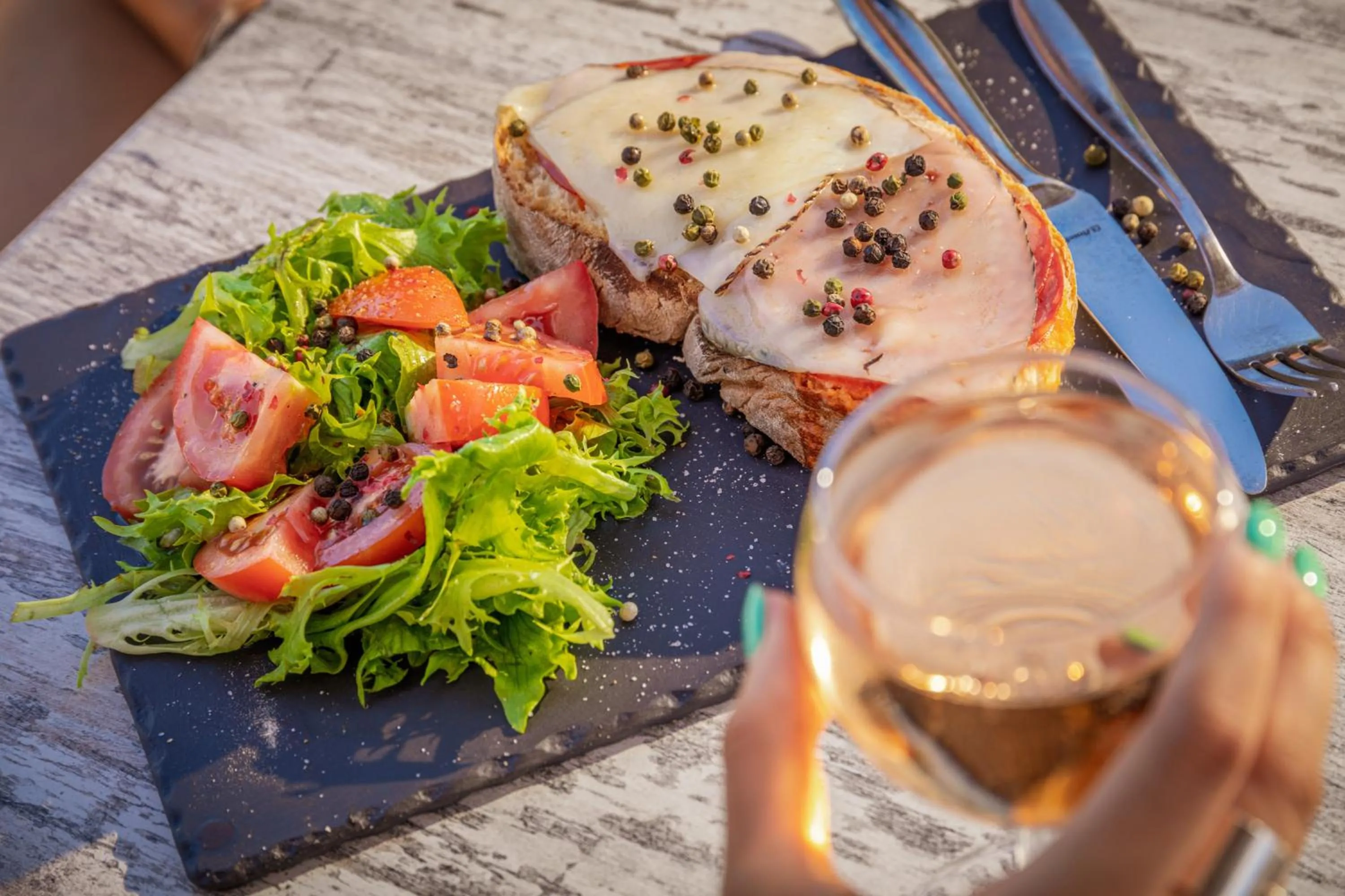 Lounge or bar in Camping Le Bois Fleuri