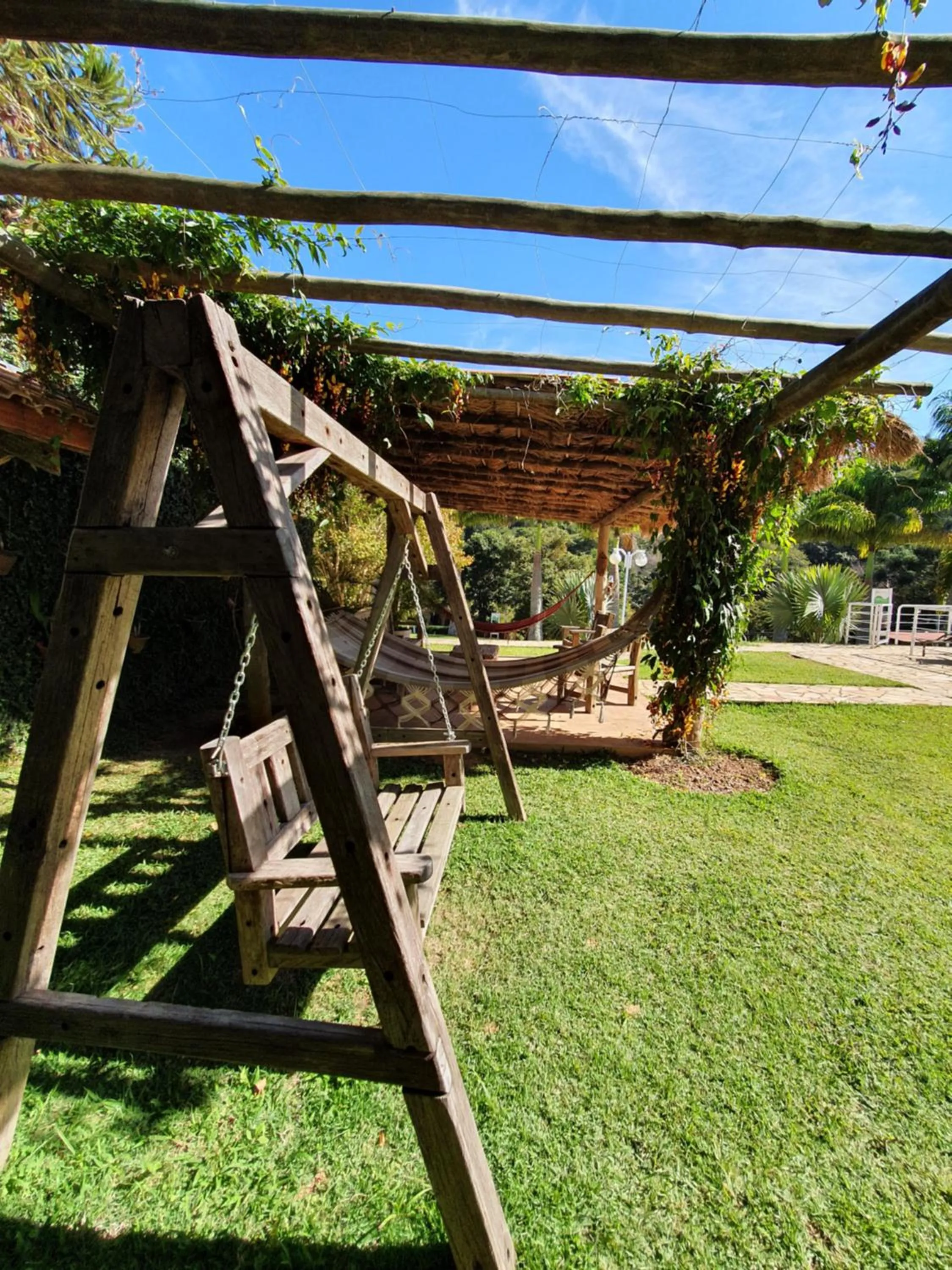 Garden in Pousada Nefelibatas