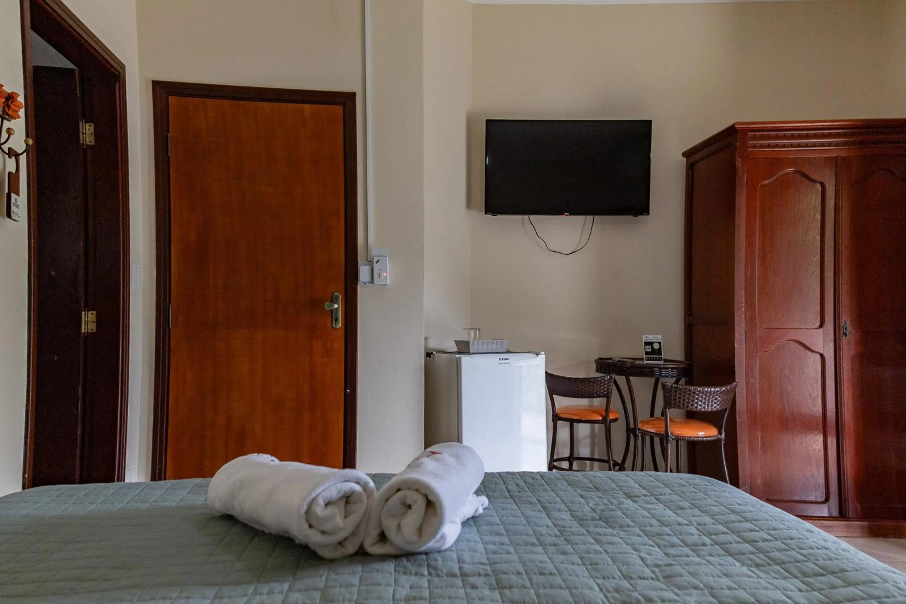 Bed in Pousada Nefelibatas