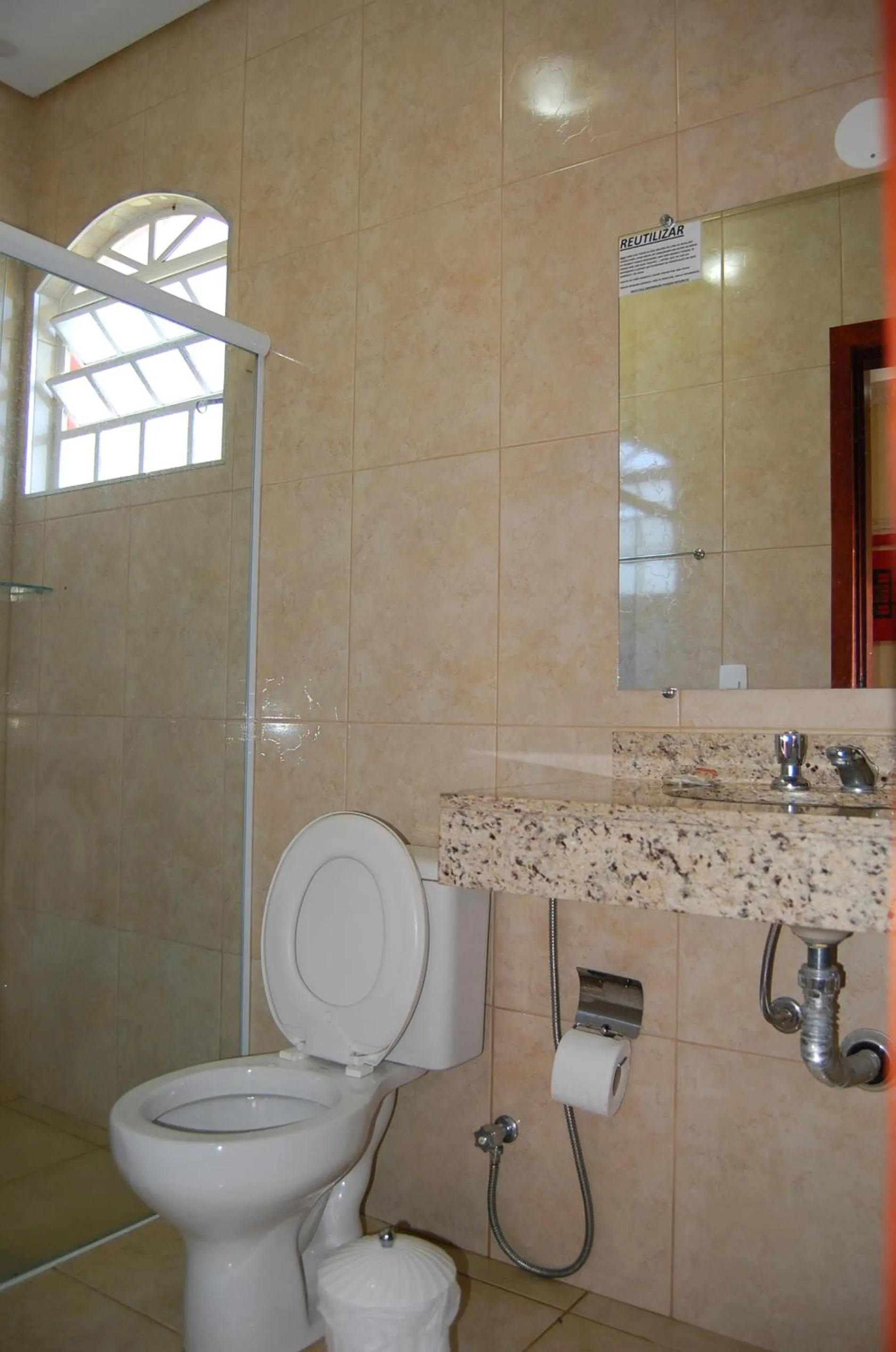 Bathroom in Pousada Nefelibatas