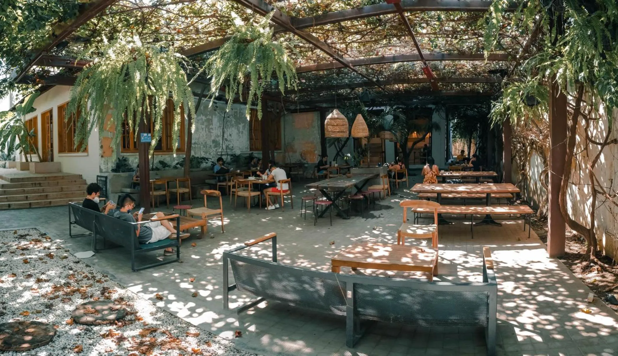 Restaurant/places to eat in Viajero Santa Marta Hostel