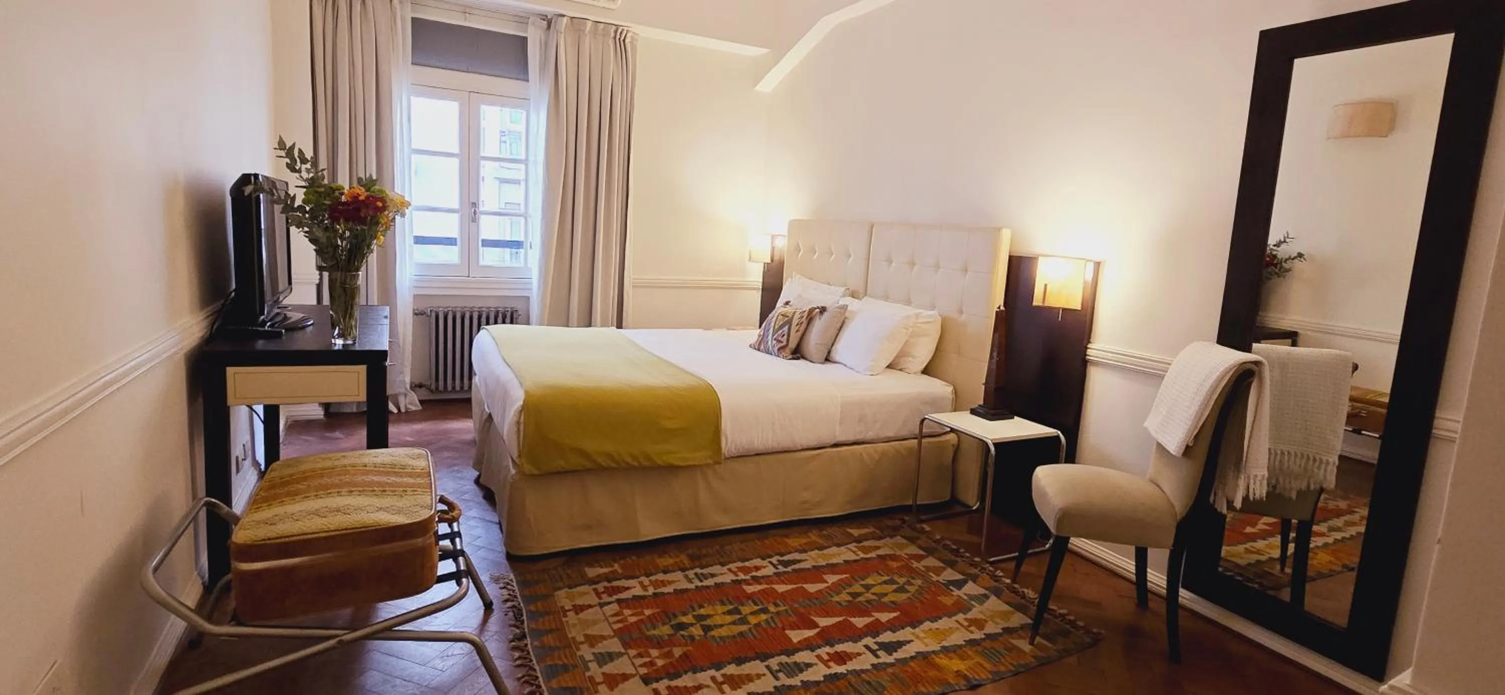 Bed in Ulises Recoleta Suites