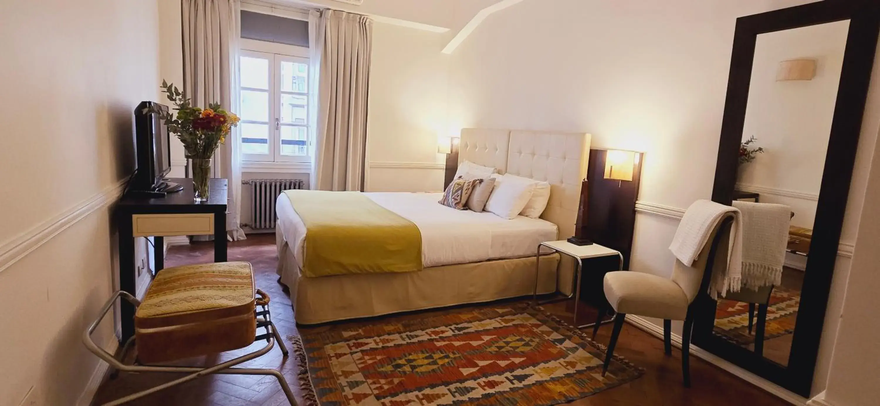 Bed in Ulises Recoleta Suites Bed in Ulises Recoleta Suites