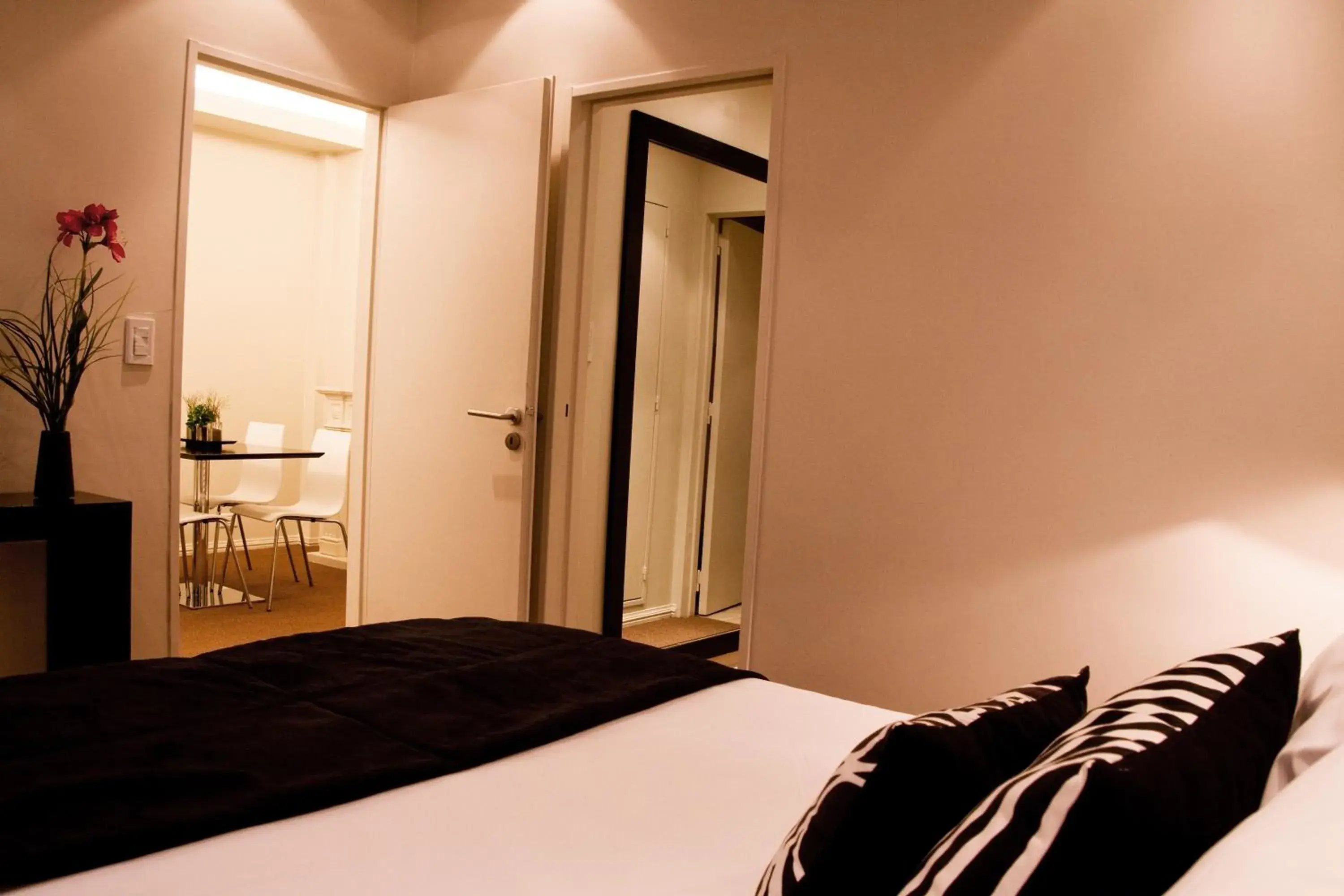 Bed in Ulises Recoleta Suites Bed in Ulises Recoleta Suites